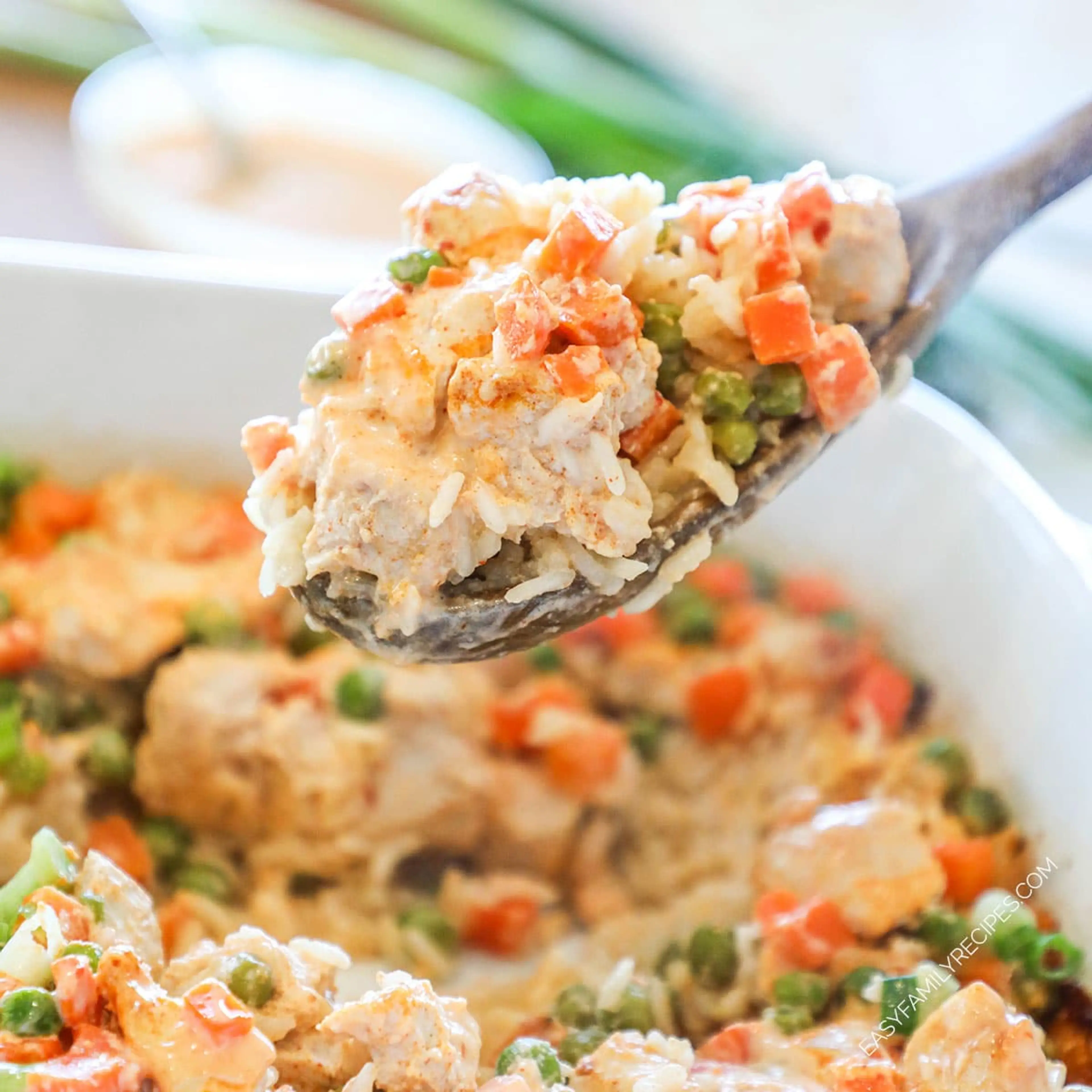 Bang Bang Chicken and Rice Bake