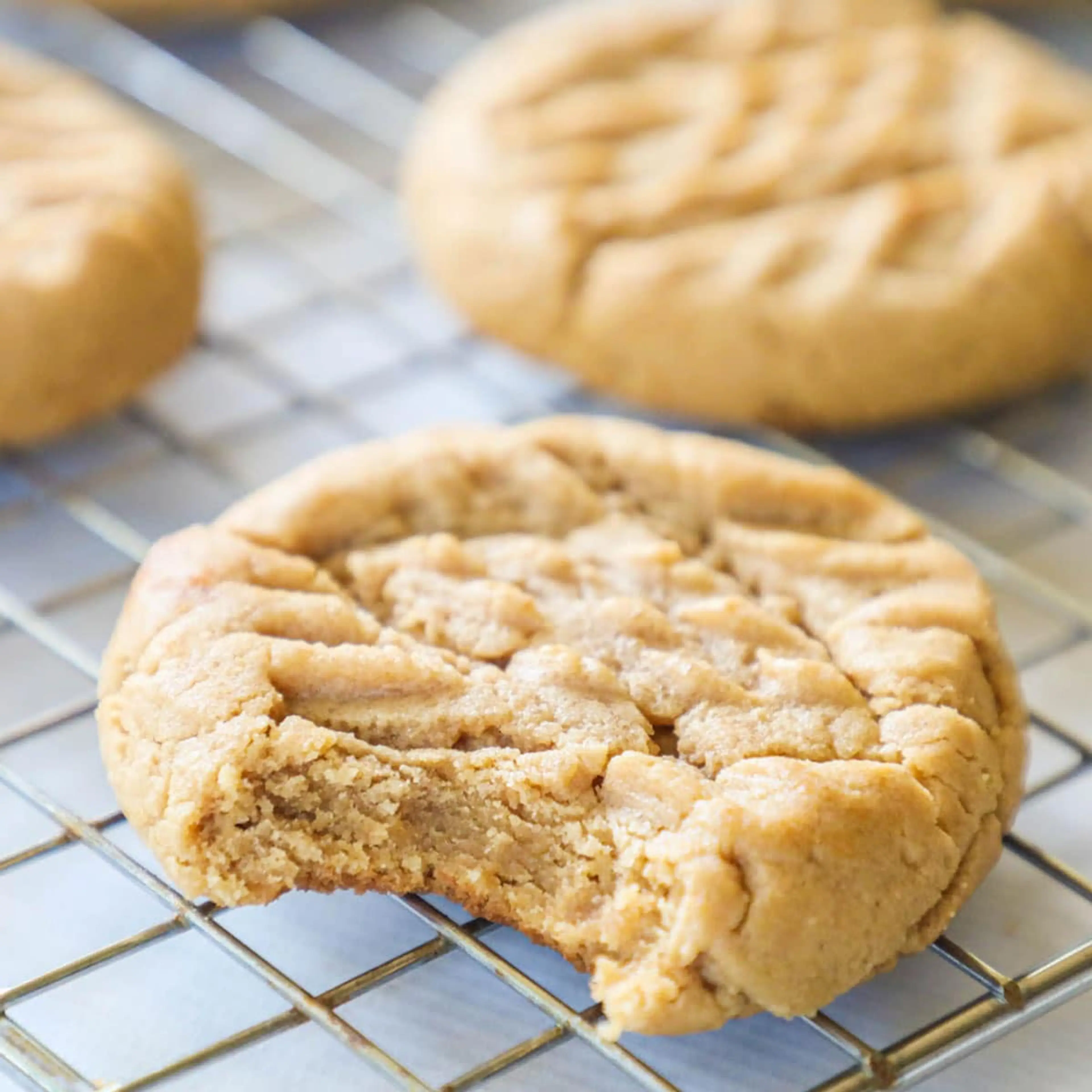 Chewy Peanut Butter Cookies