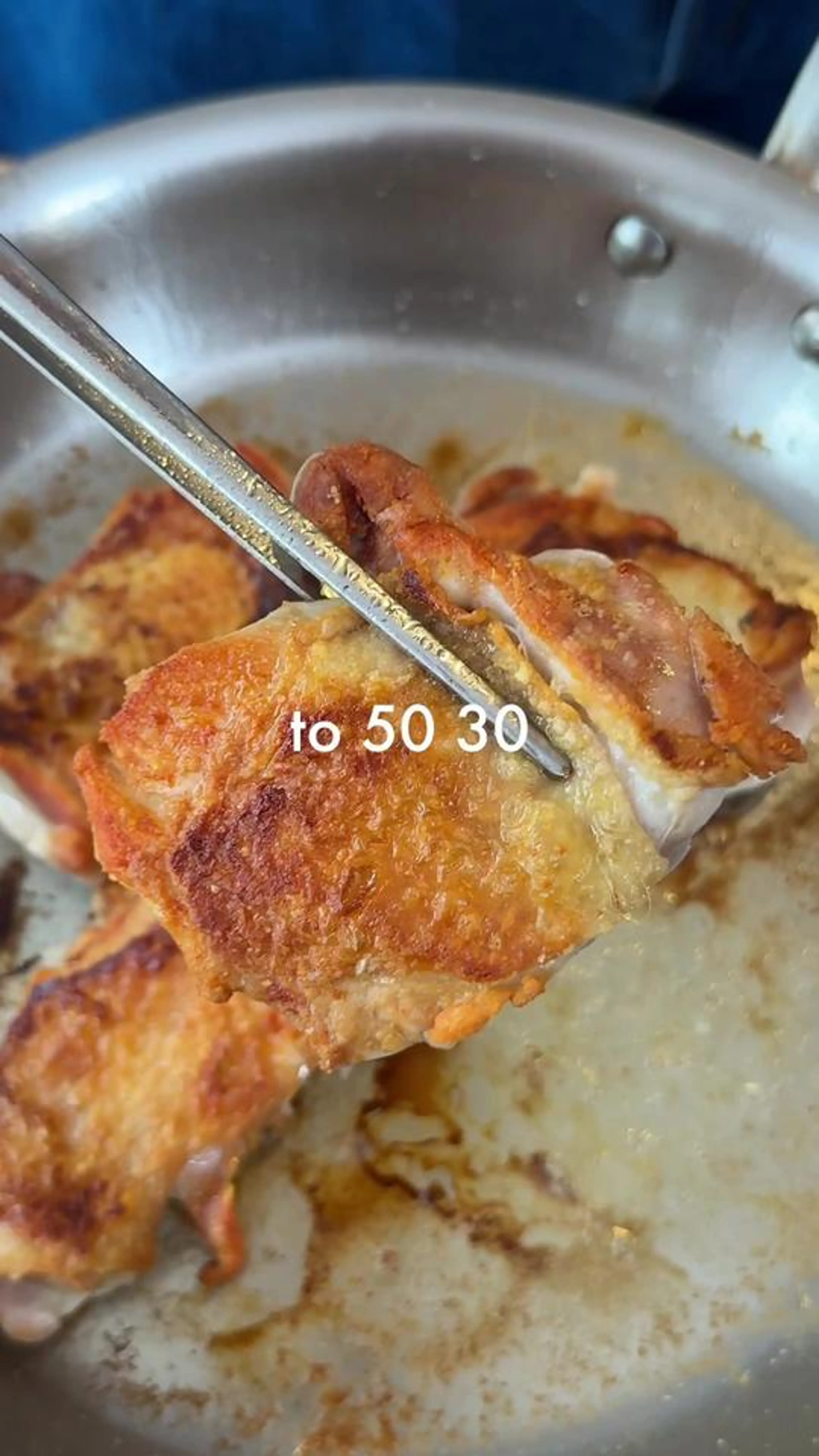 Crispy Rice and Chicken Salad