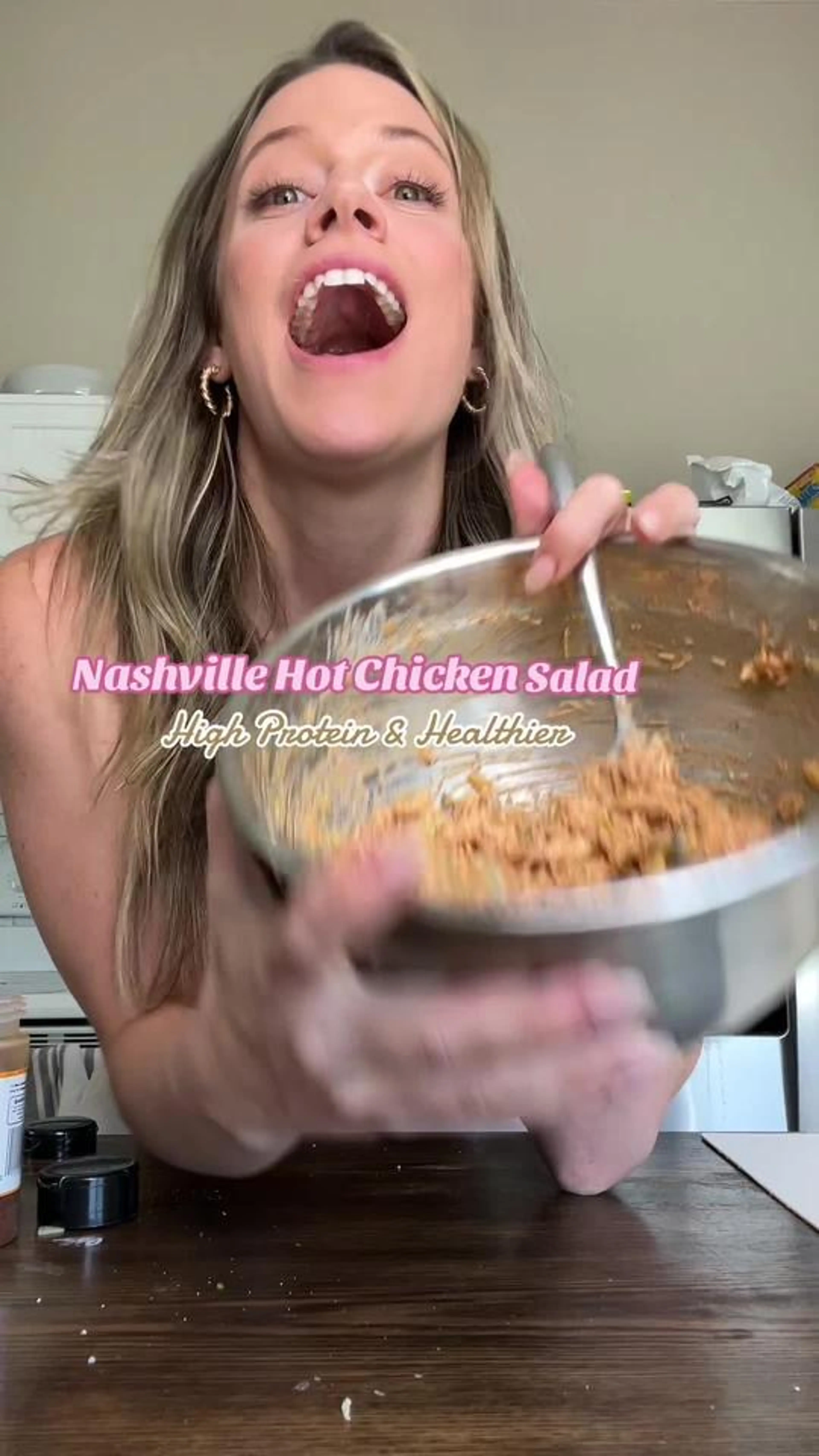 Nashville Hot Honey Chicken Salad