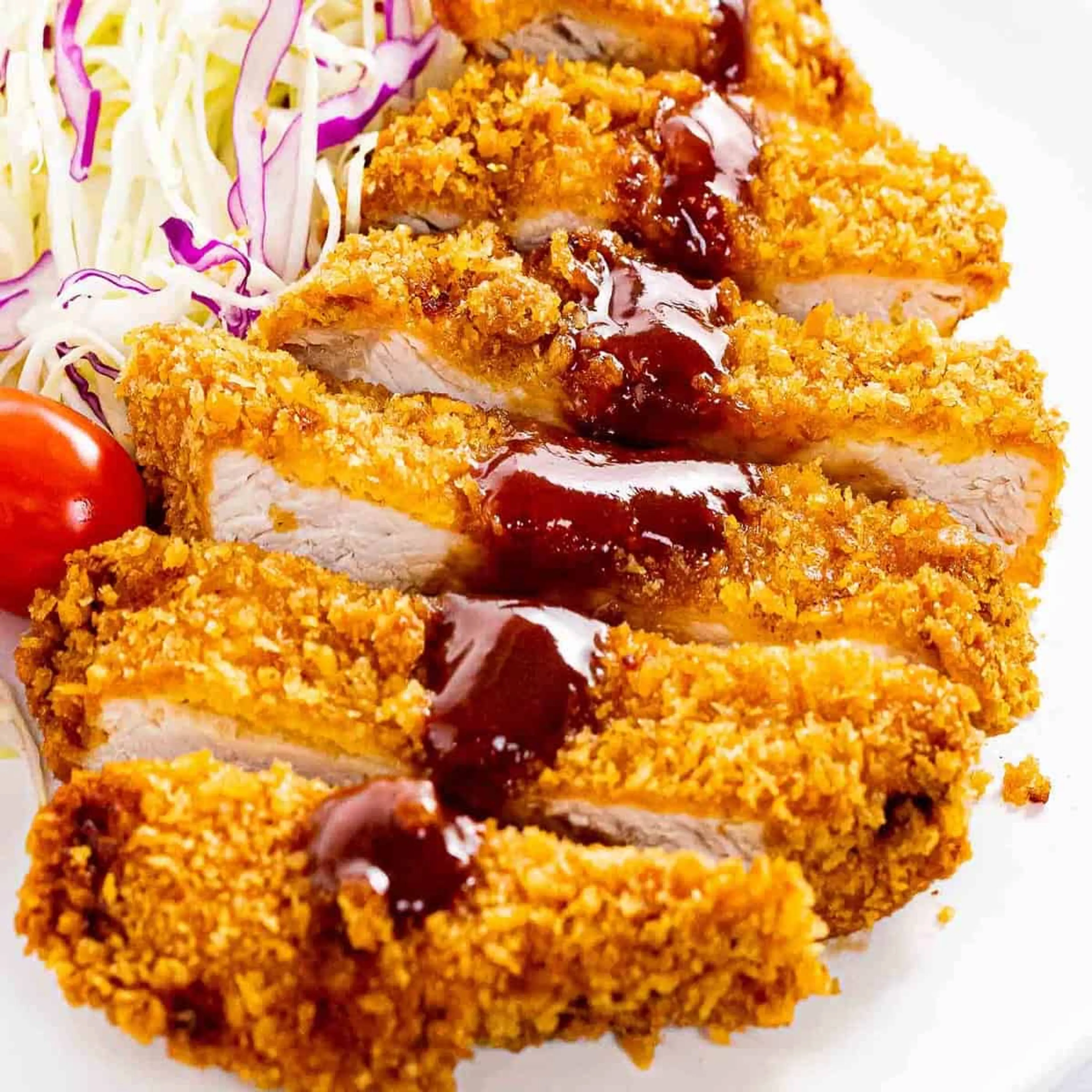 Extra Crispy Tonkatsu (Japanese Pork Katsu)