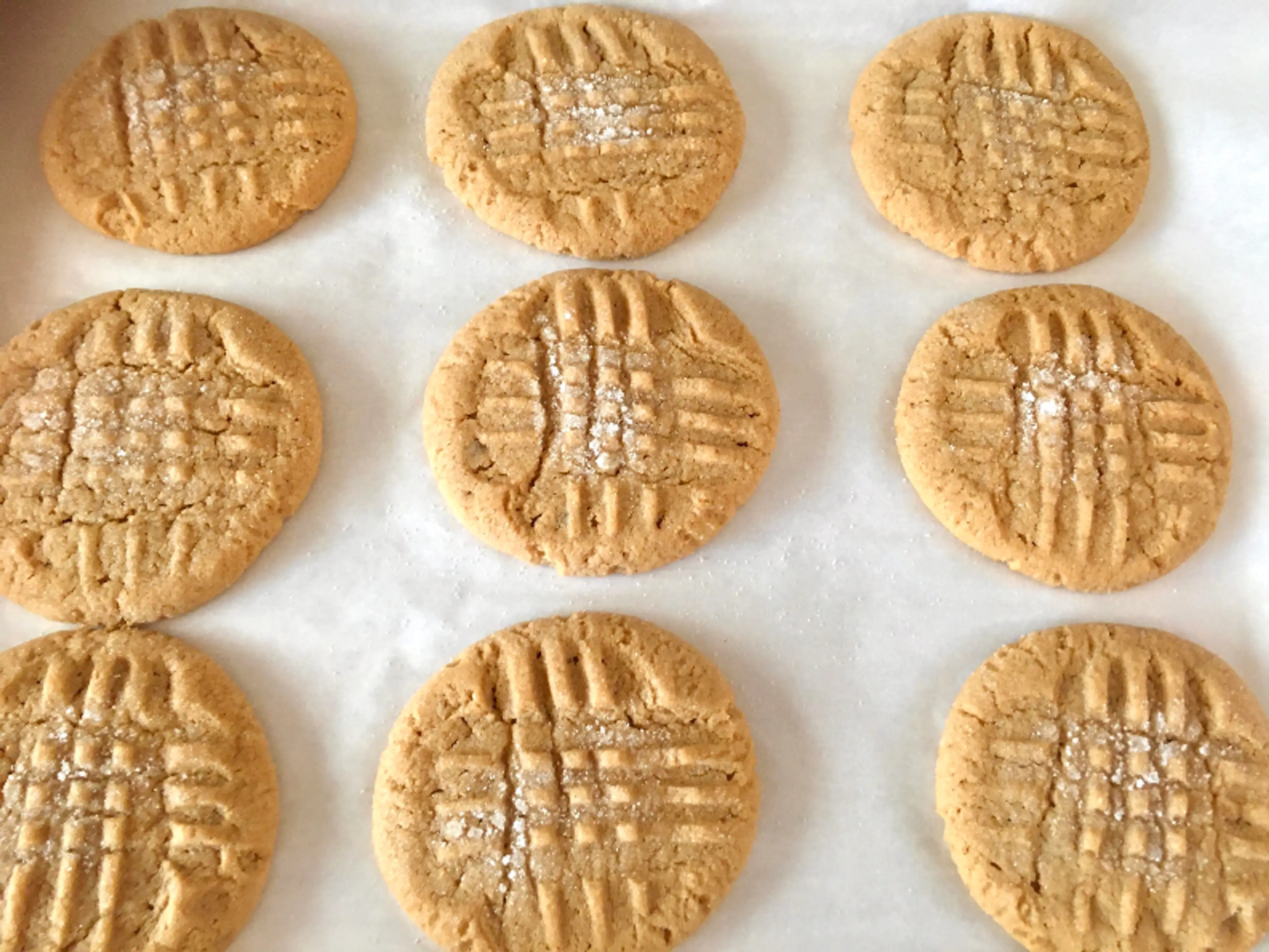 Old-Fashioned Chewy Peanut Butter Cookies