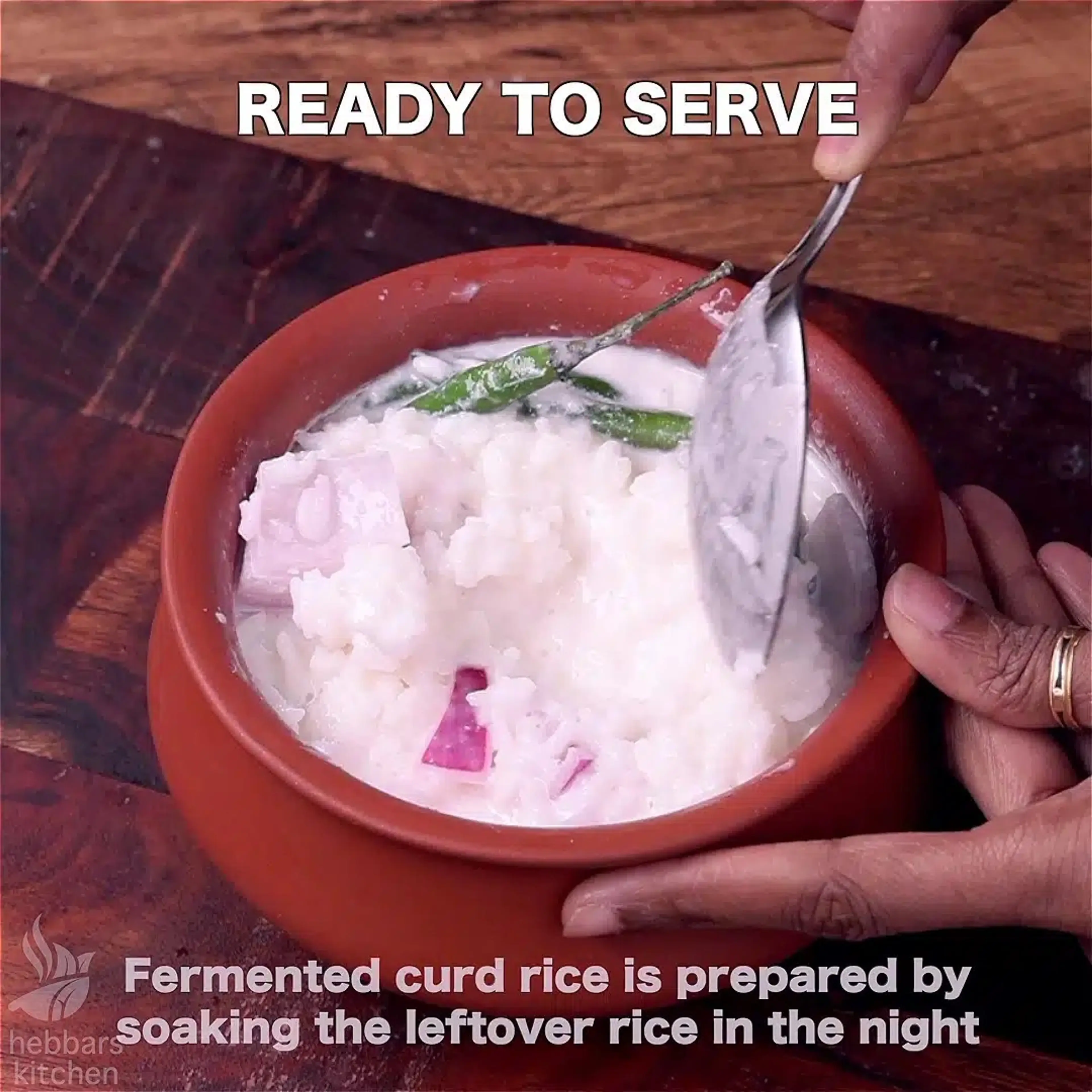 Fermented Rice Recipe | Ganji Aannam | Chaddannam - Porridge