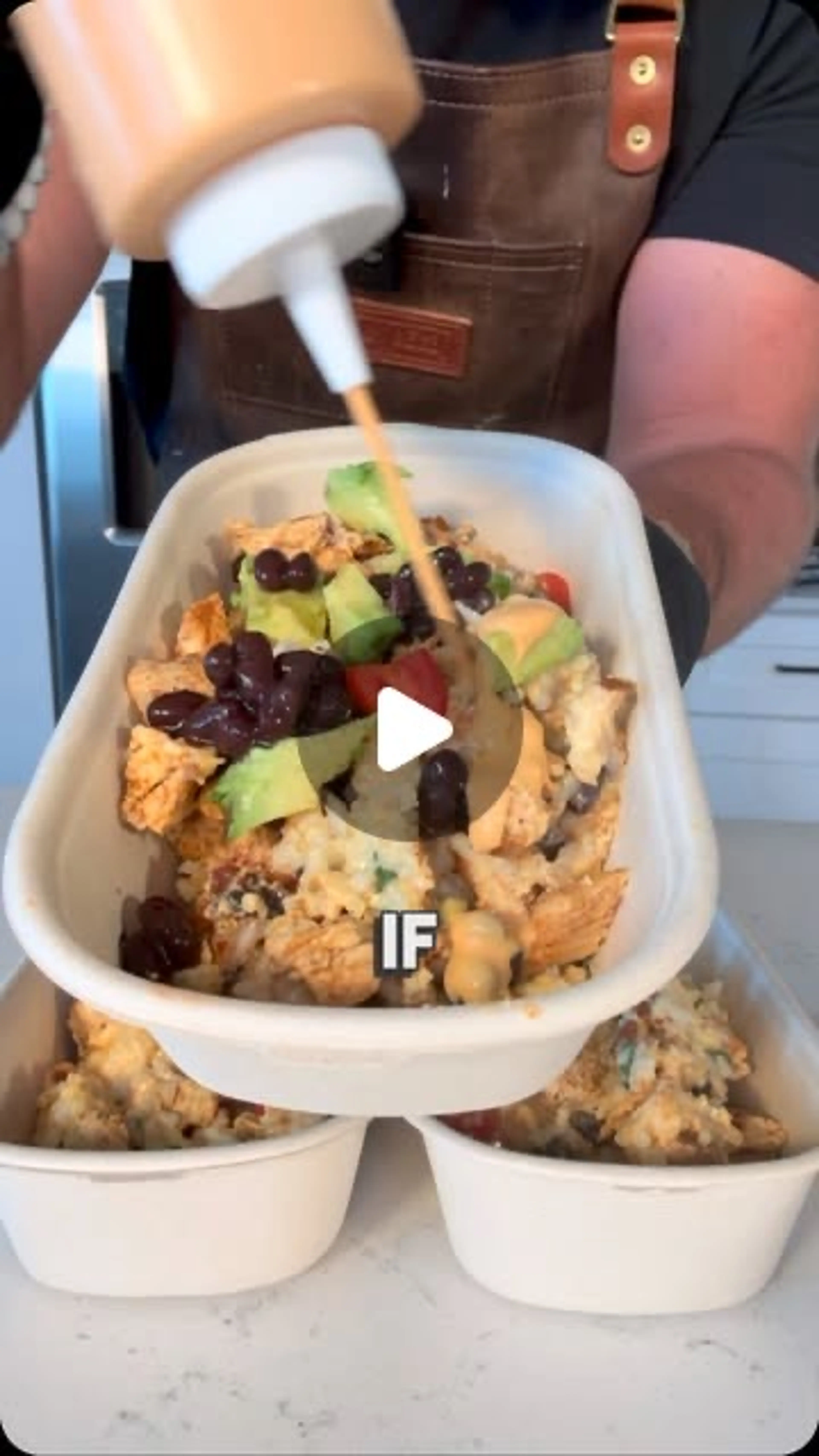 Southwest Queso Chicken Rice Bowls