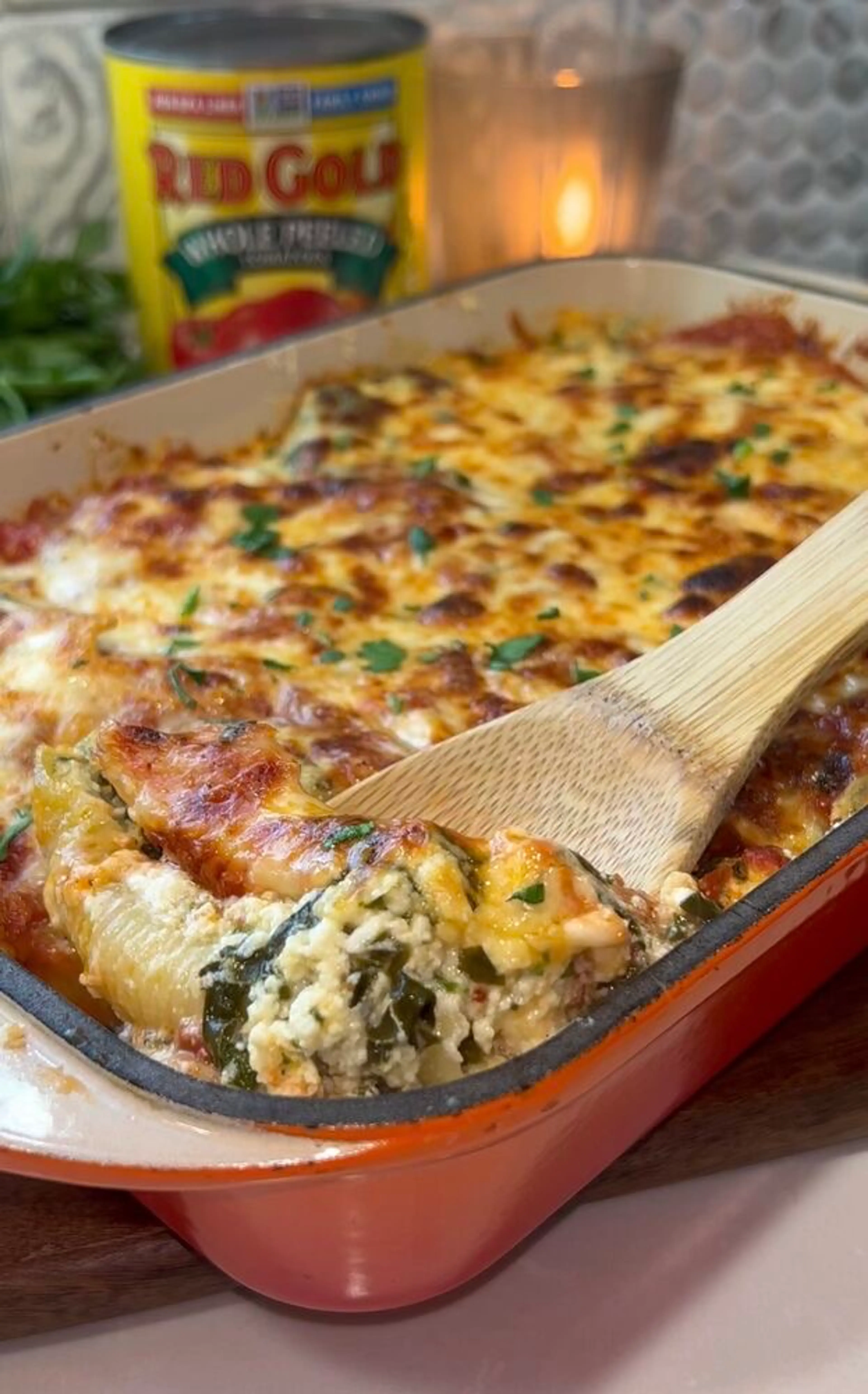 Spinach Stuffed Shells