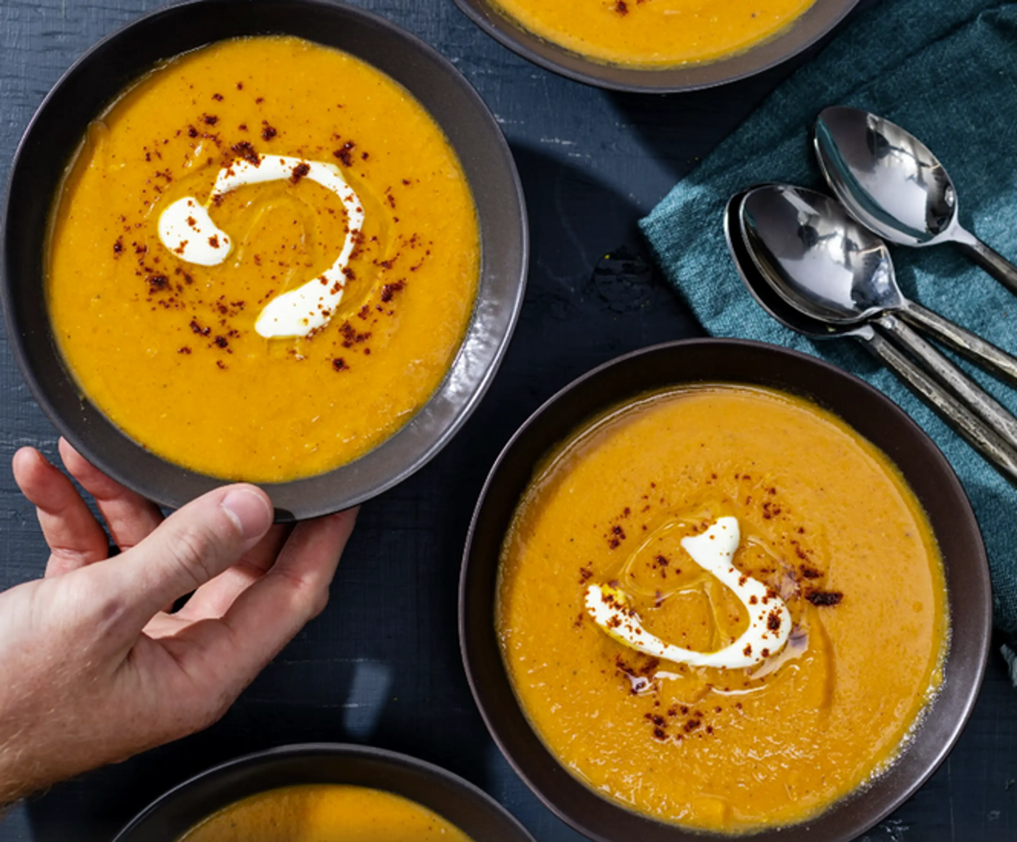 Red Lentil and Squash Soup