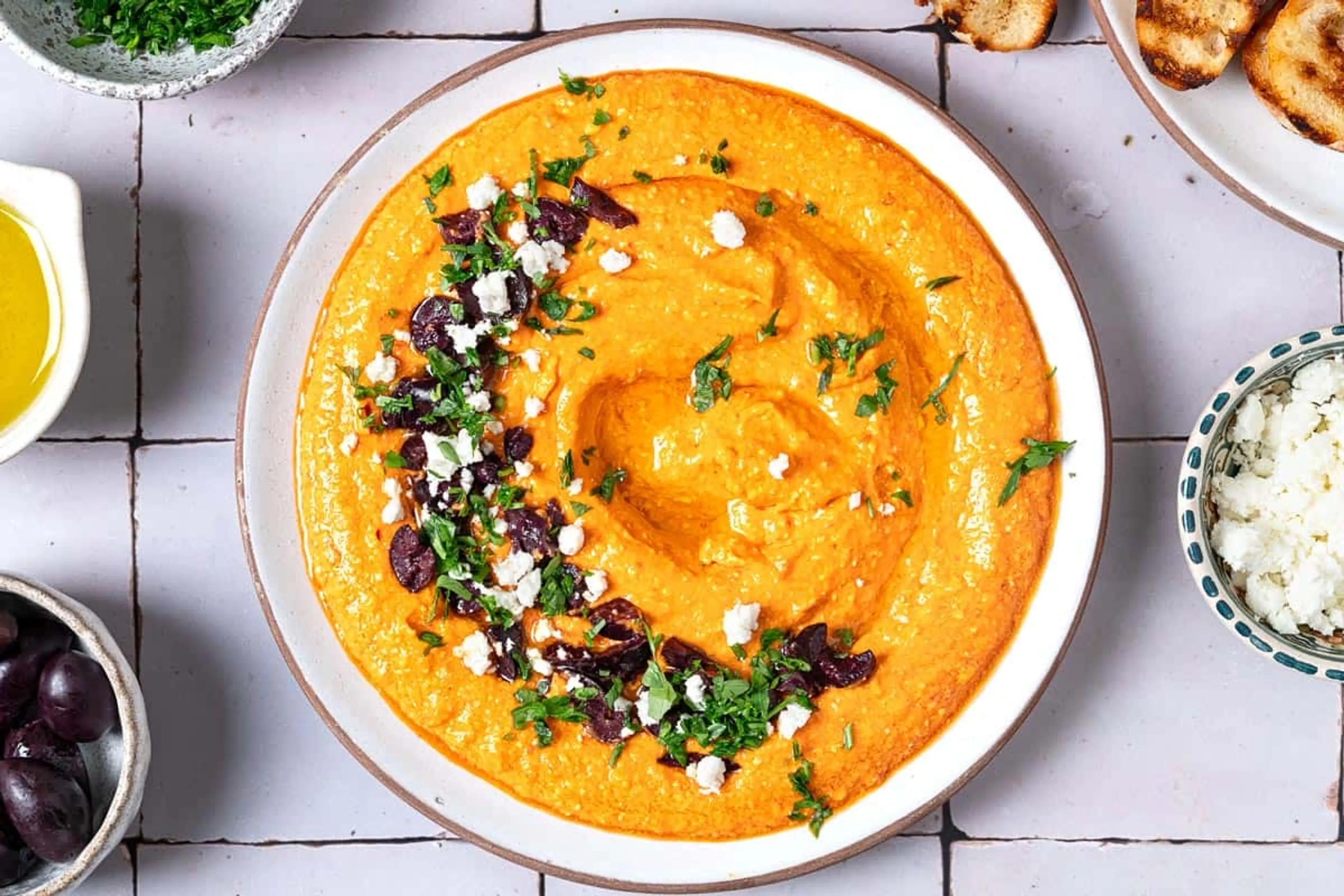 Tirokafteri (Spicy Greek Feta Dip)