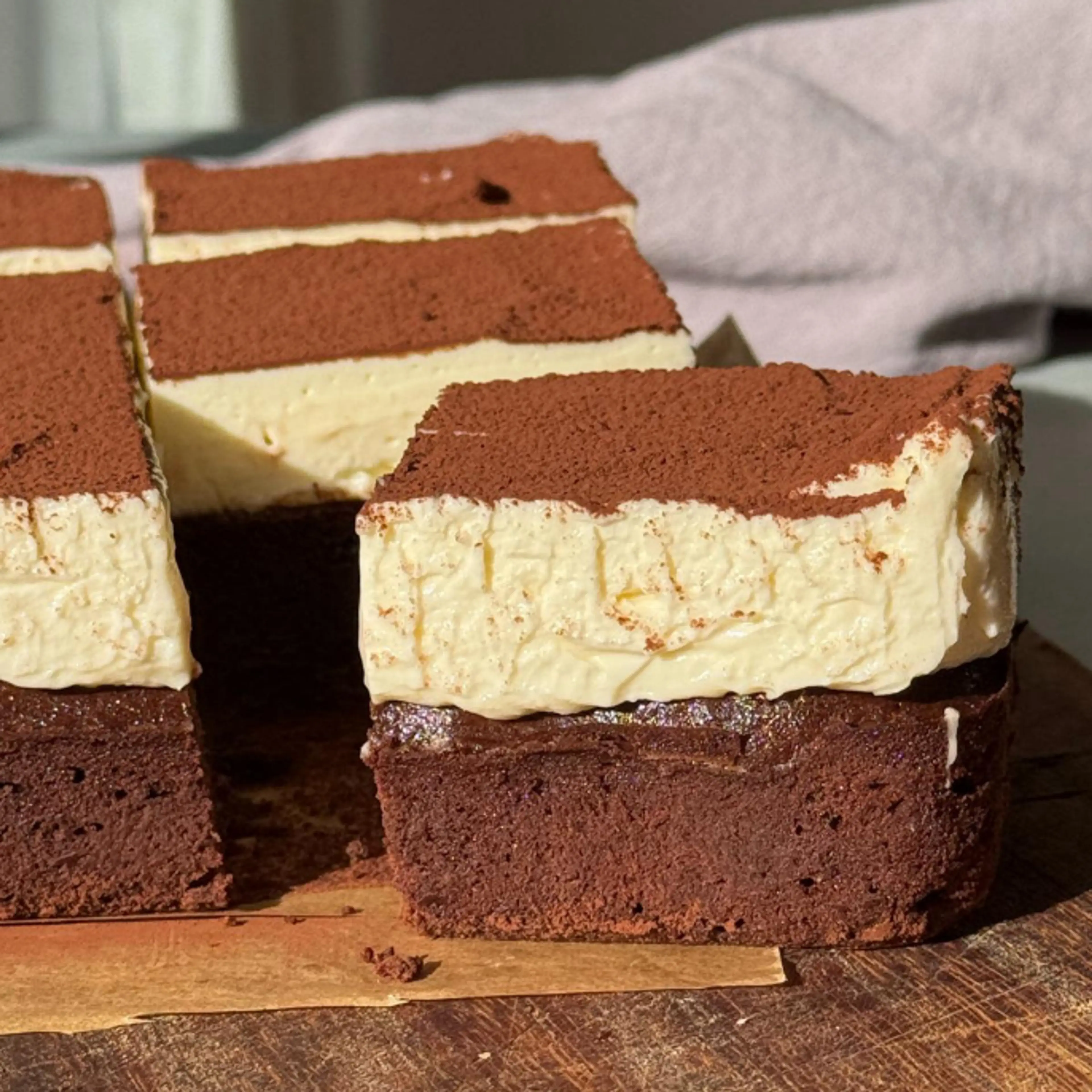 Cheesecake Brownies