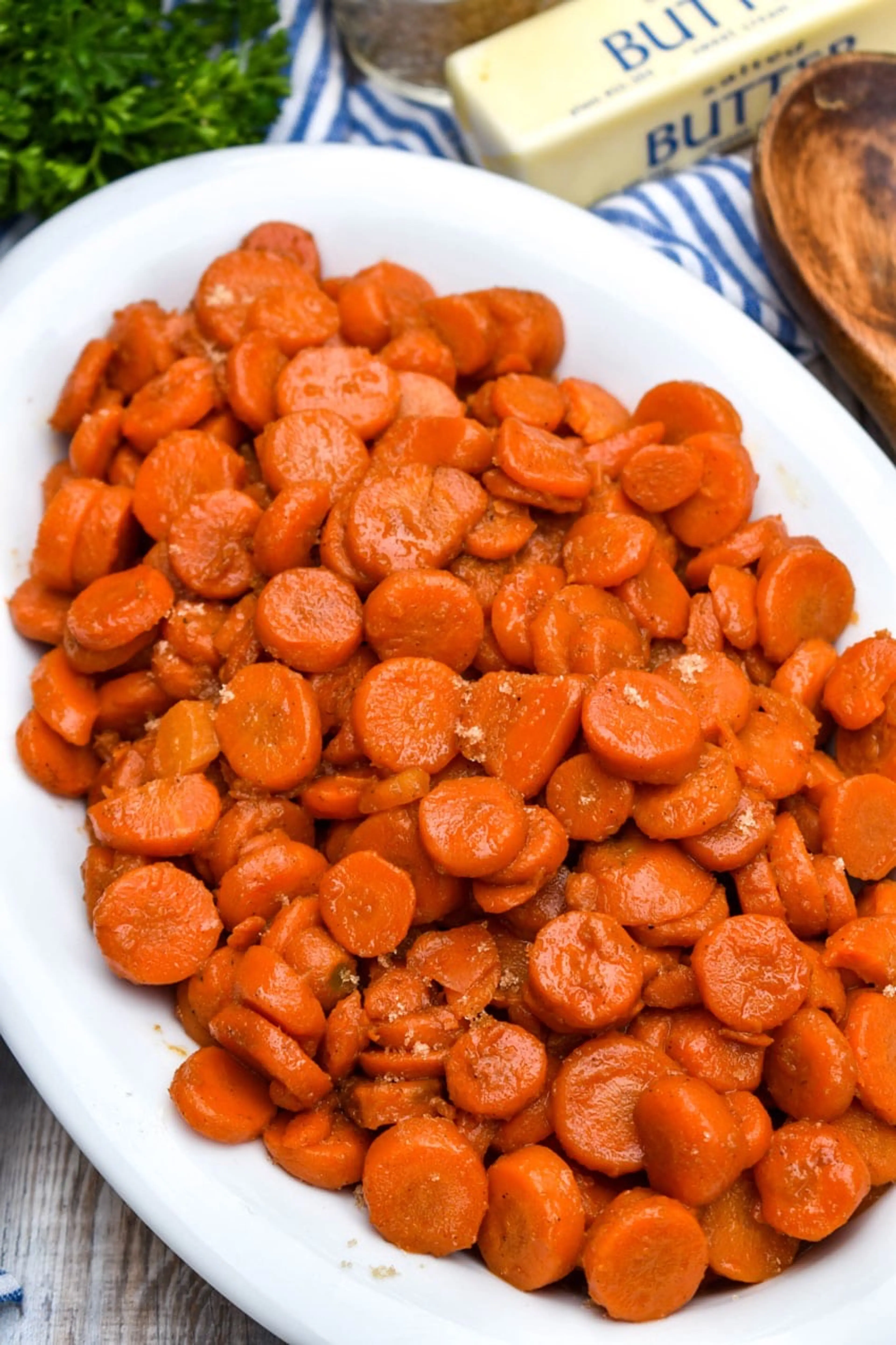 Quick & Easy Brown Sugar Glazed Canned Carrots