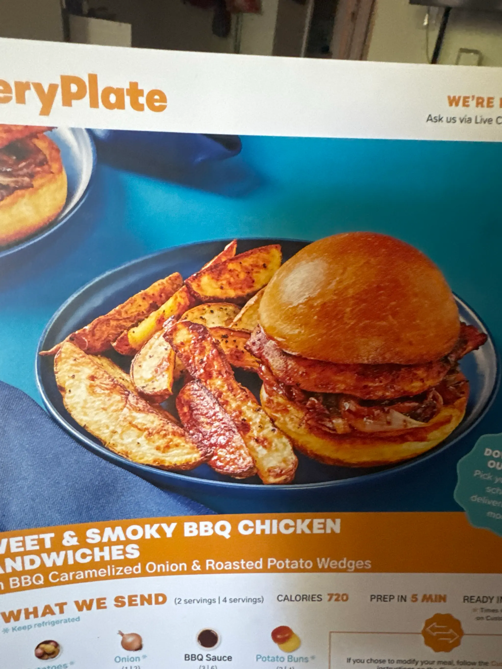 SWEET & SMOKY BBQ CHICKEN SANDWICHES