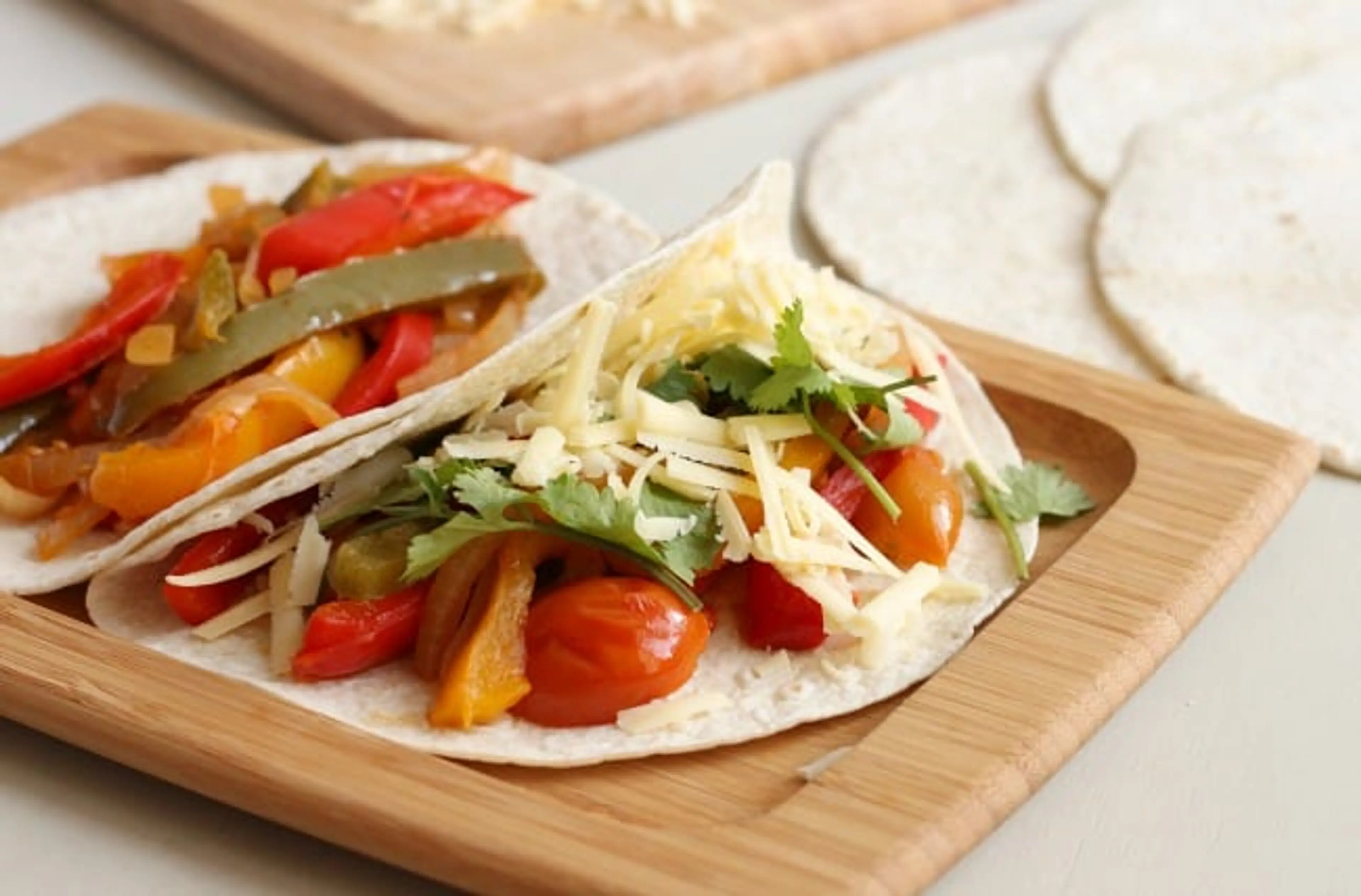 Slow Cooker Veggie Fajitas