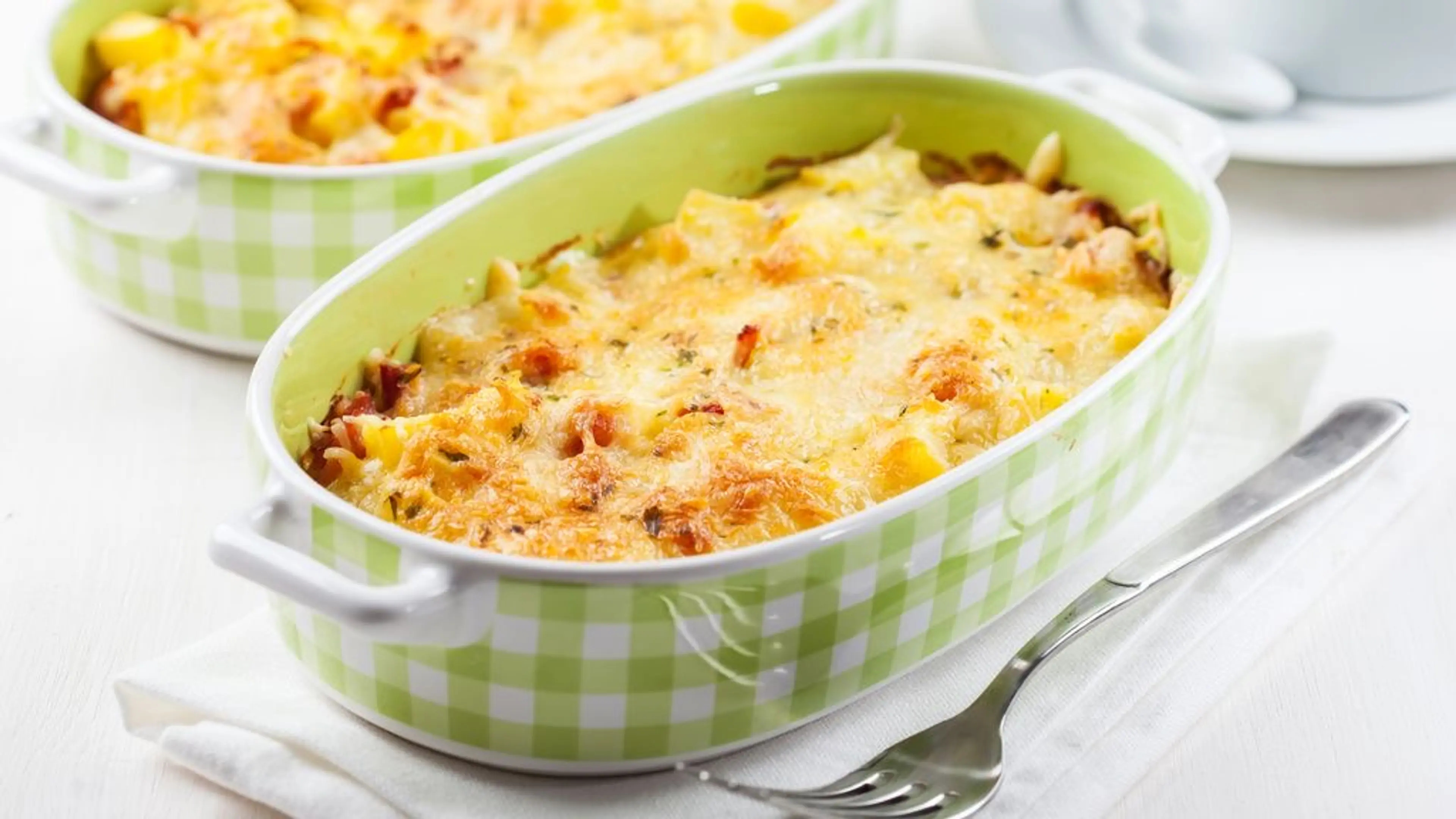 Gratin de pâtes moelleux, facile et pas cher