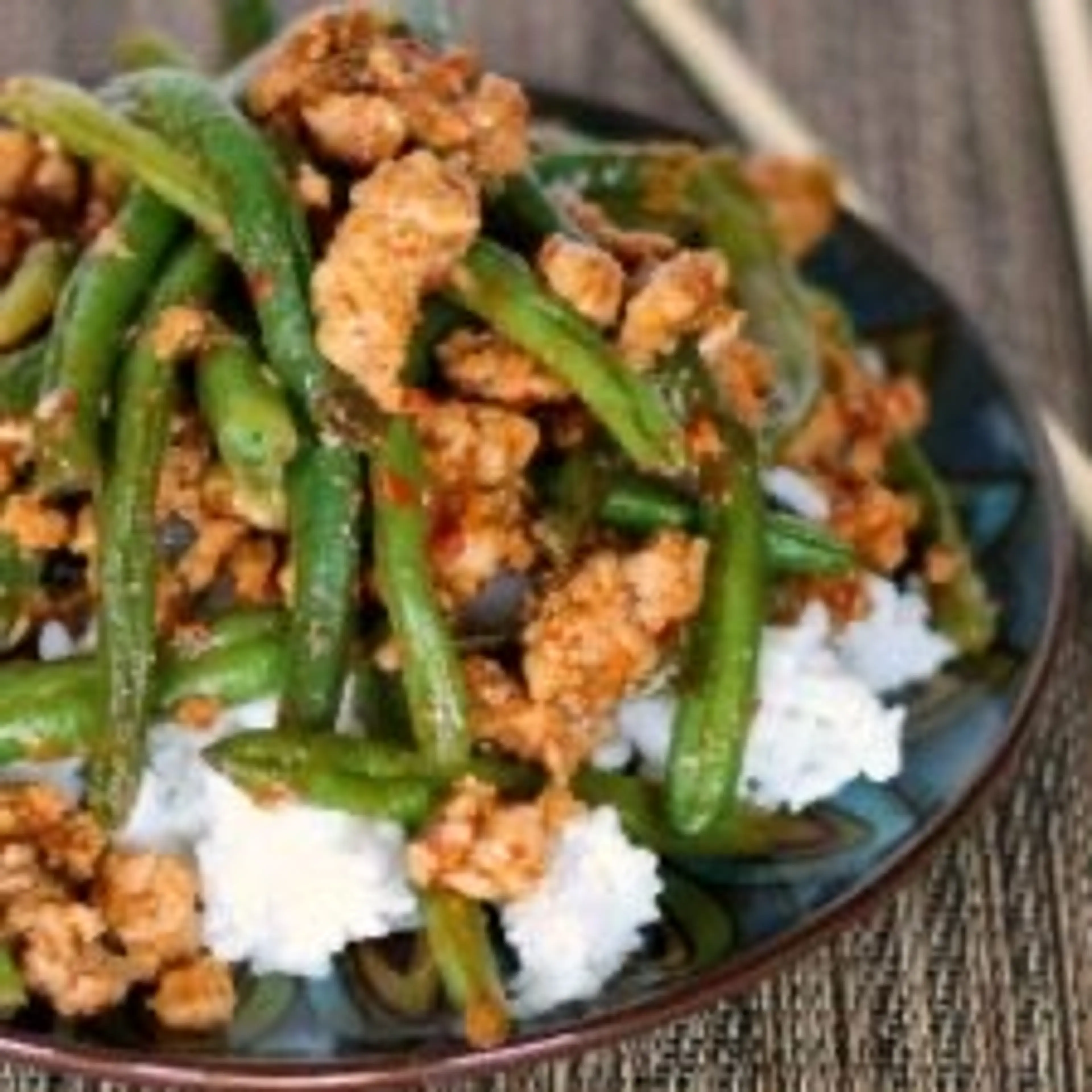 Asian Ground Turkey with Rice