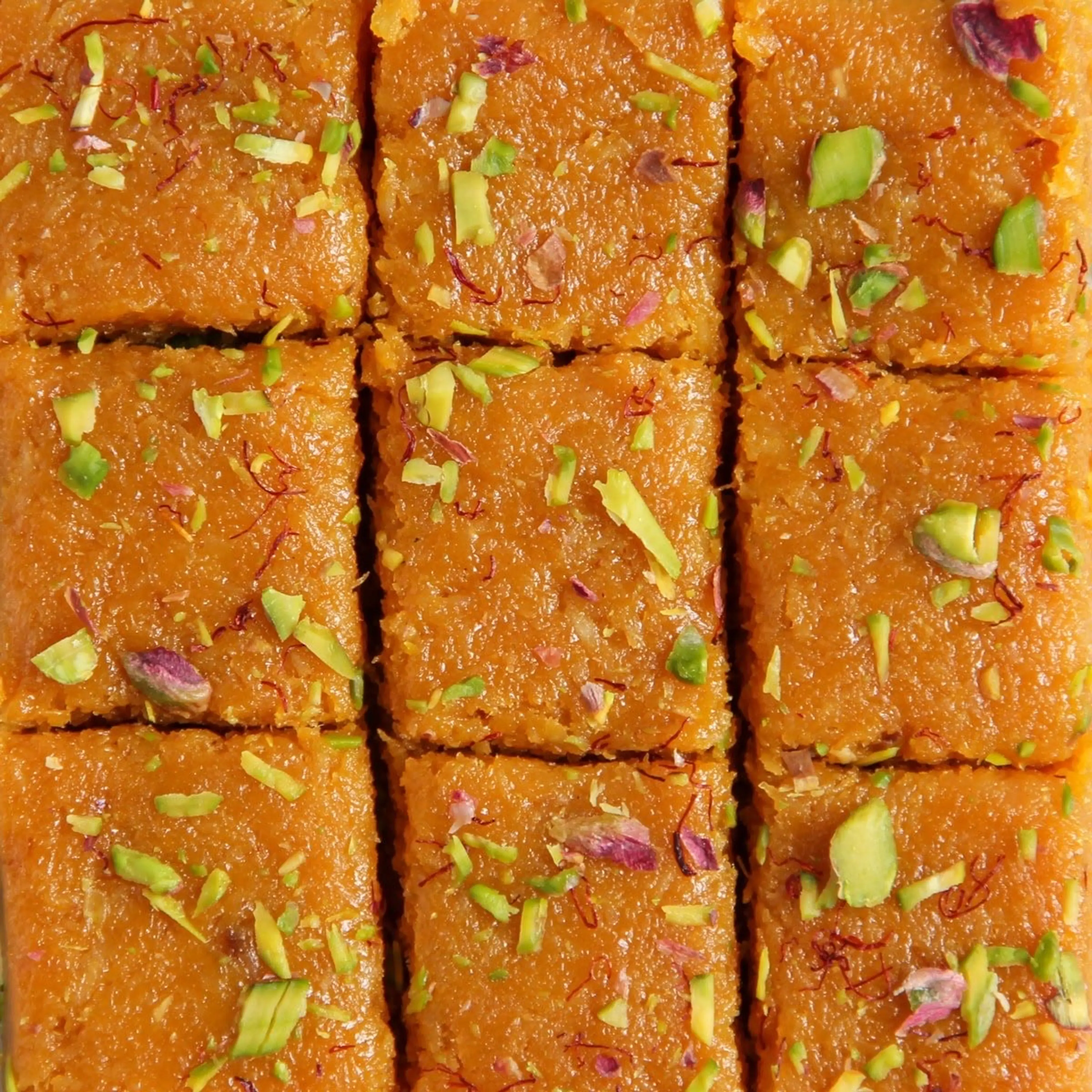 Mango coconut burfi