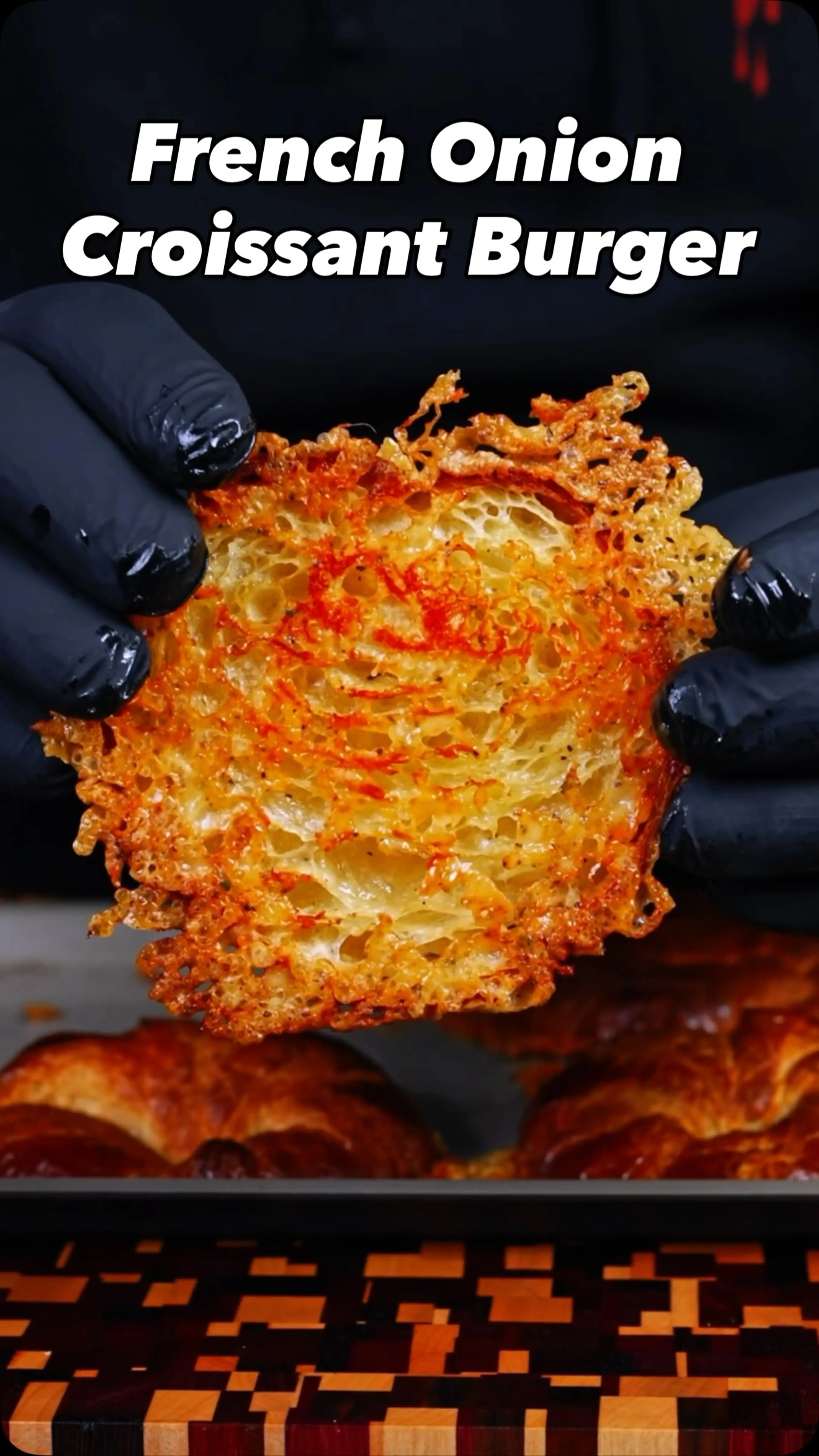 French Onion Croissant Smashburger
