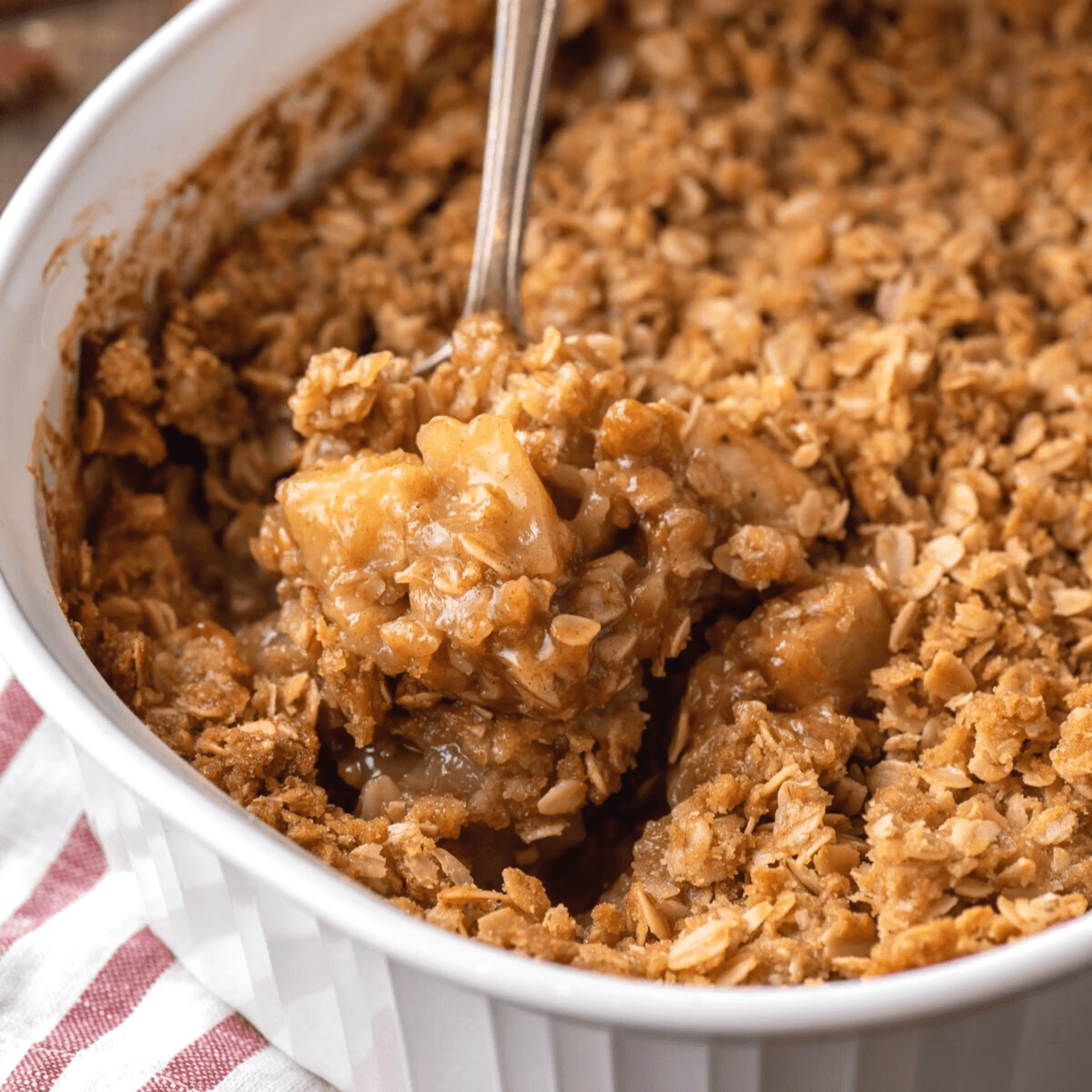 Caramel Apple Crisp Recipe