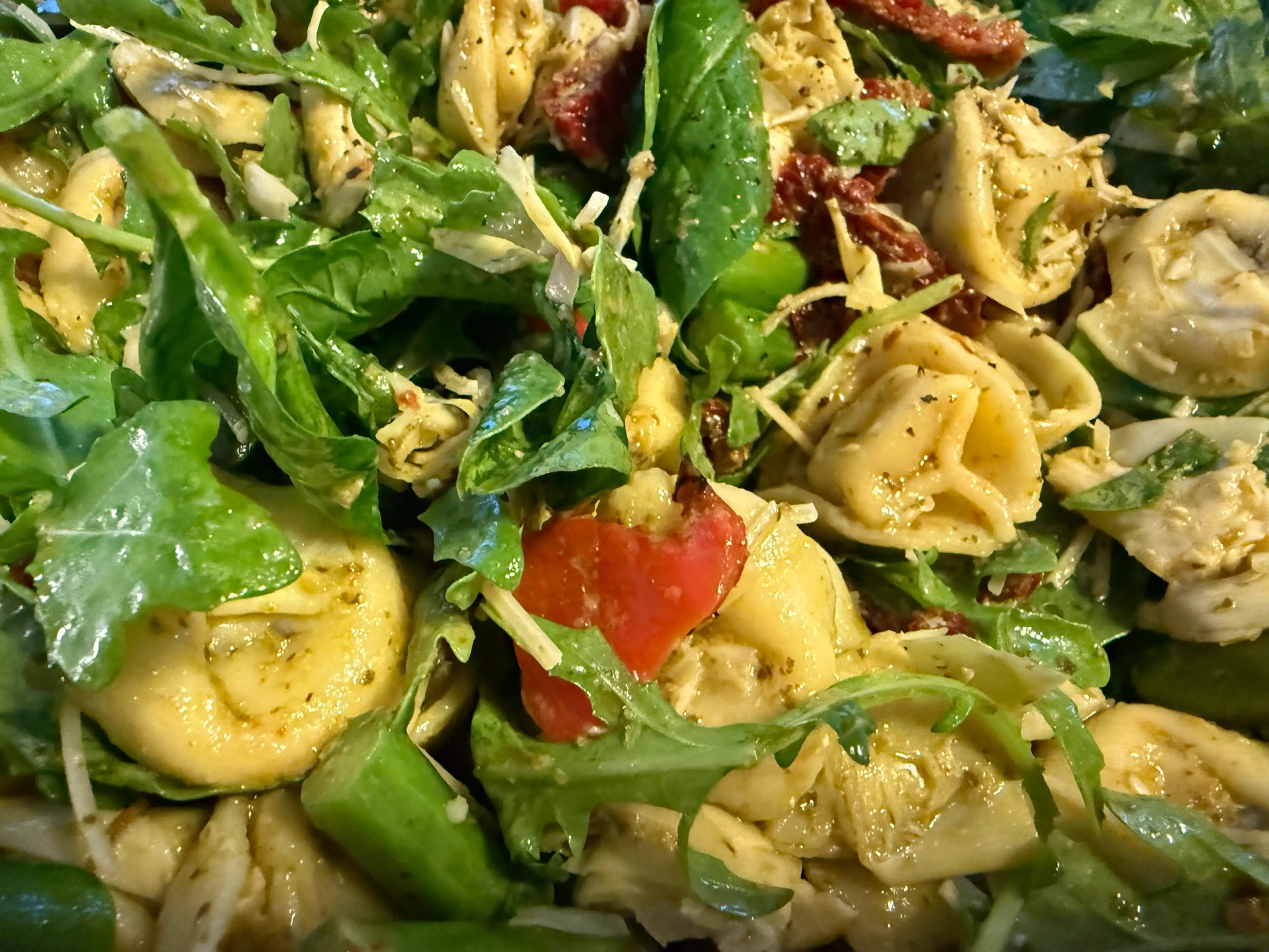 Pesto Tortellini Salad