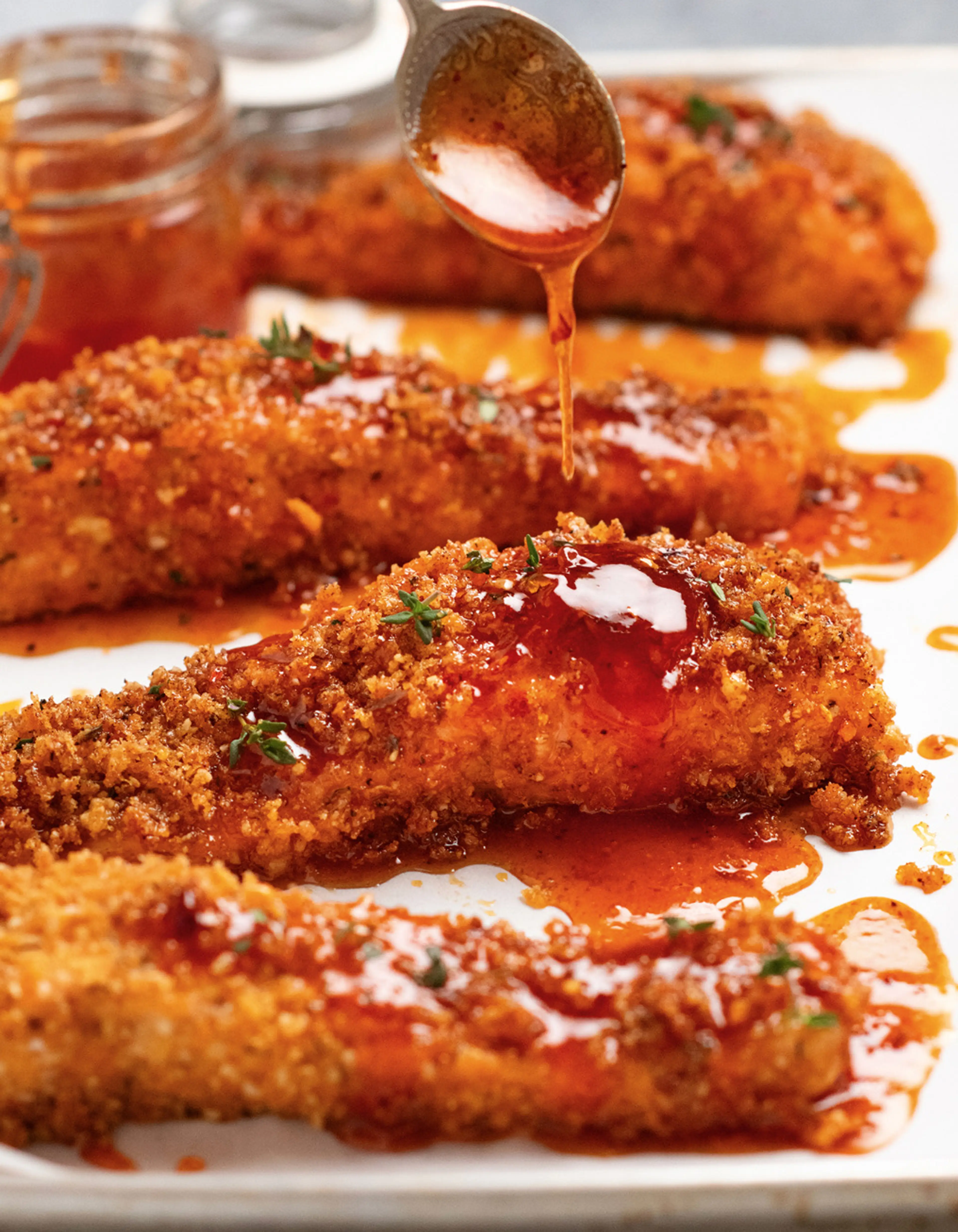 Double Crunch Hot Honey Salmon