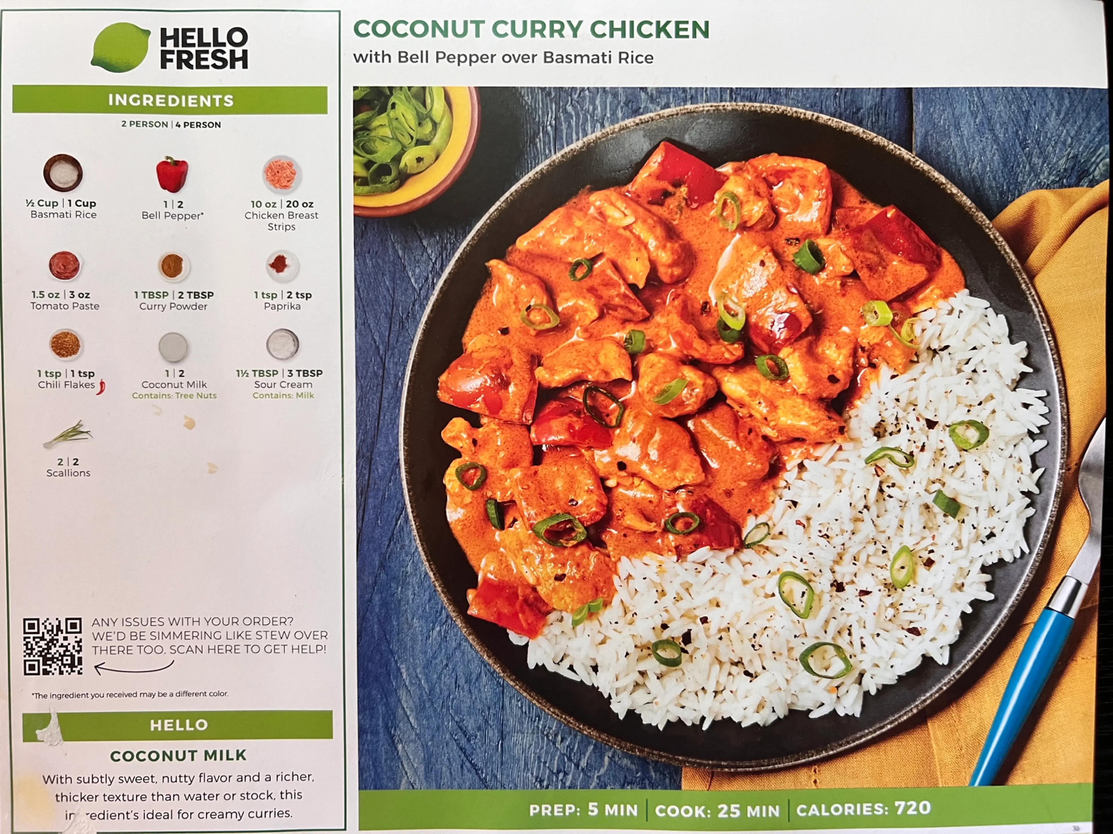 Coconut Curry Chicken