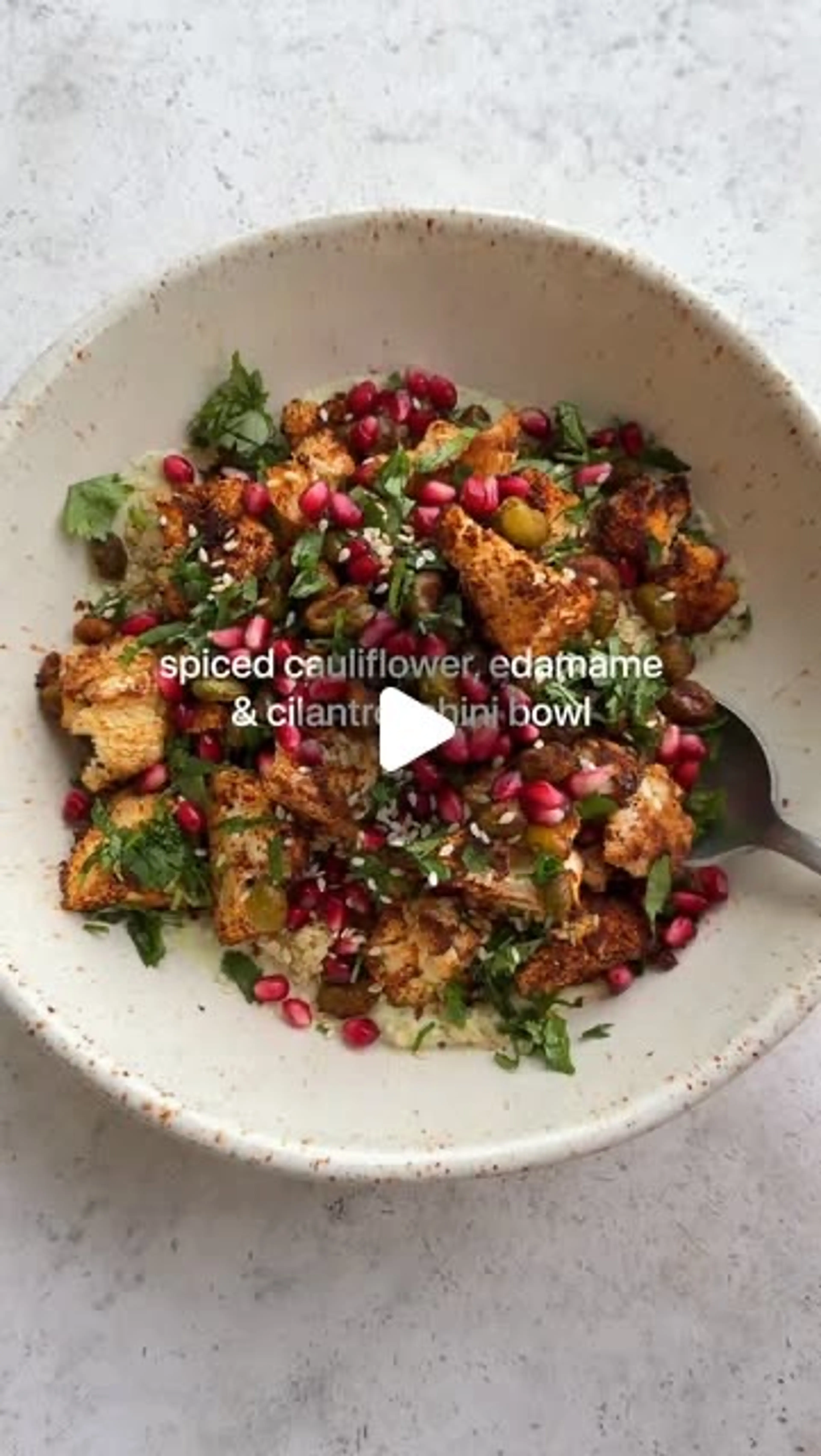 Spiced Cauliflower Bowl