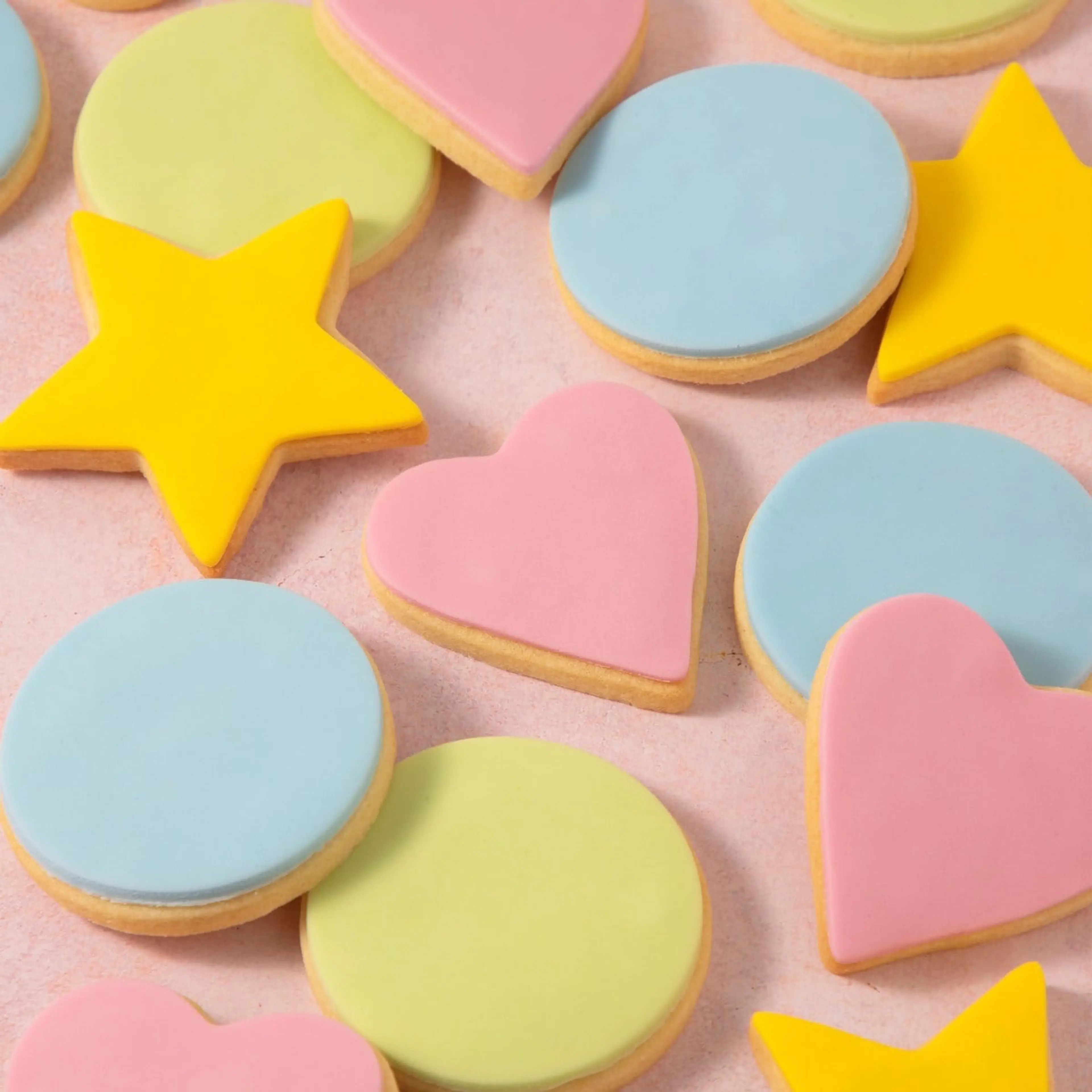 Fondant Iced Biscuits