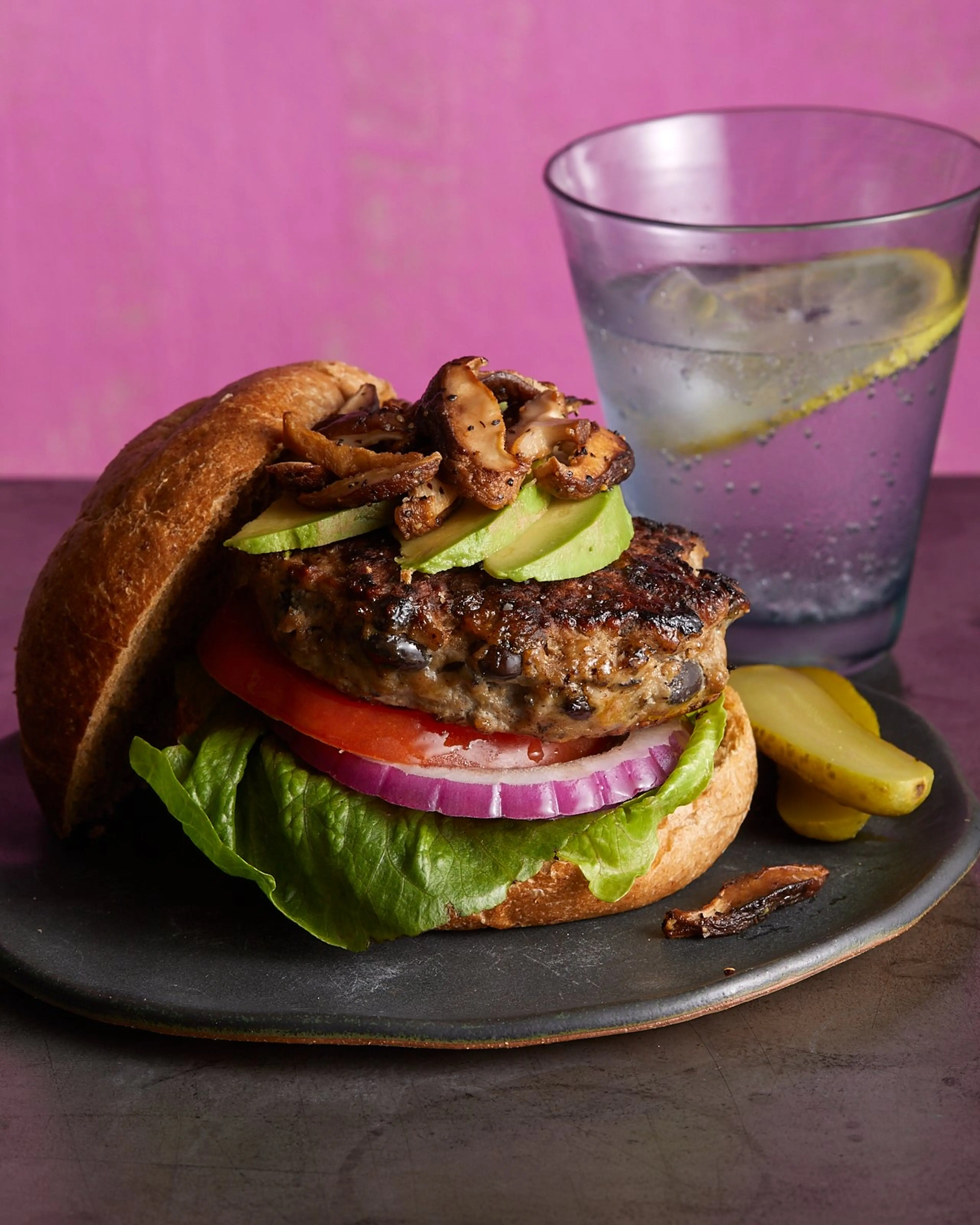 Turkey and Black Bean Burgers