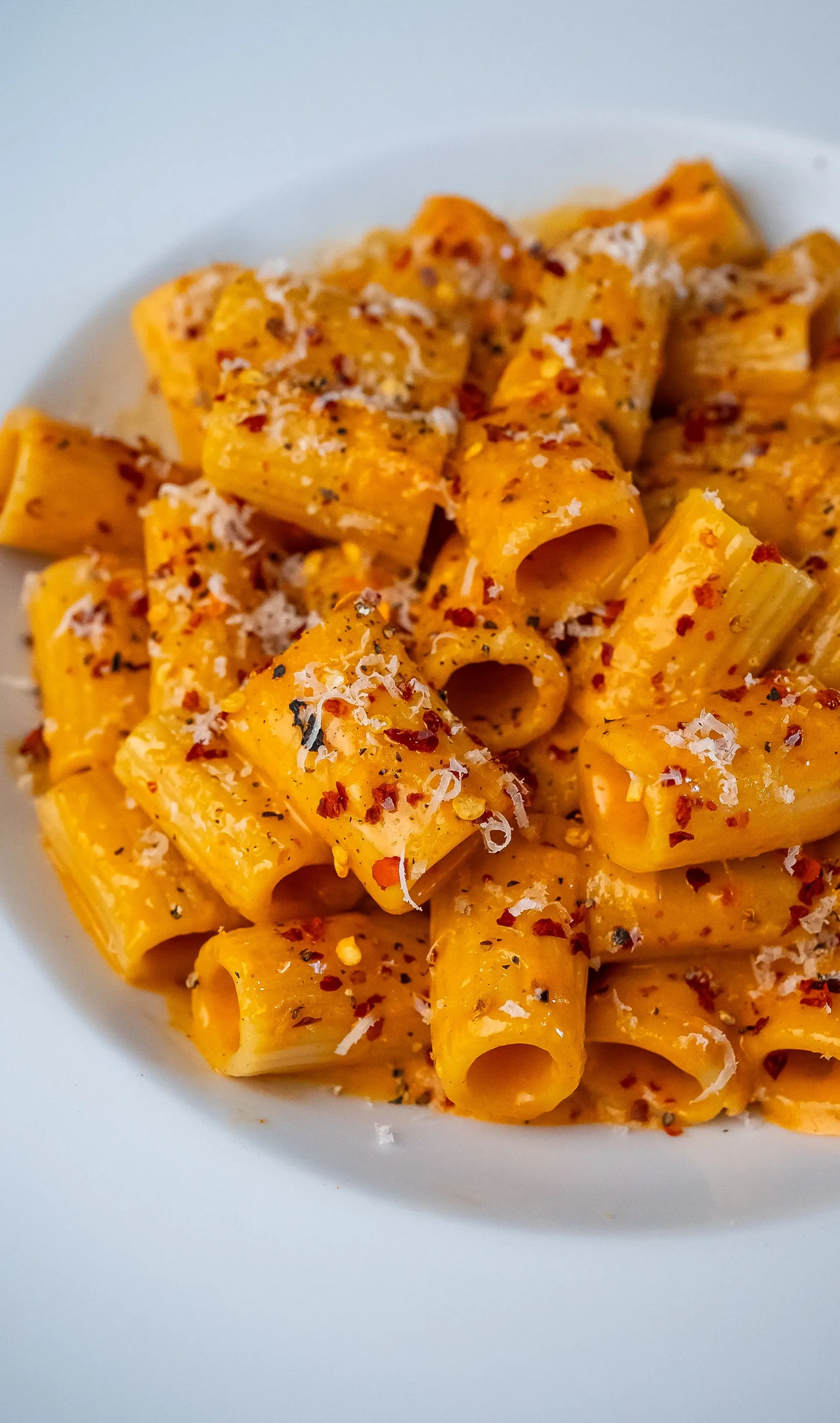 Creamy Gochujang Vodka Pasta
