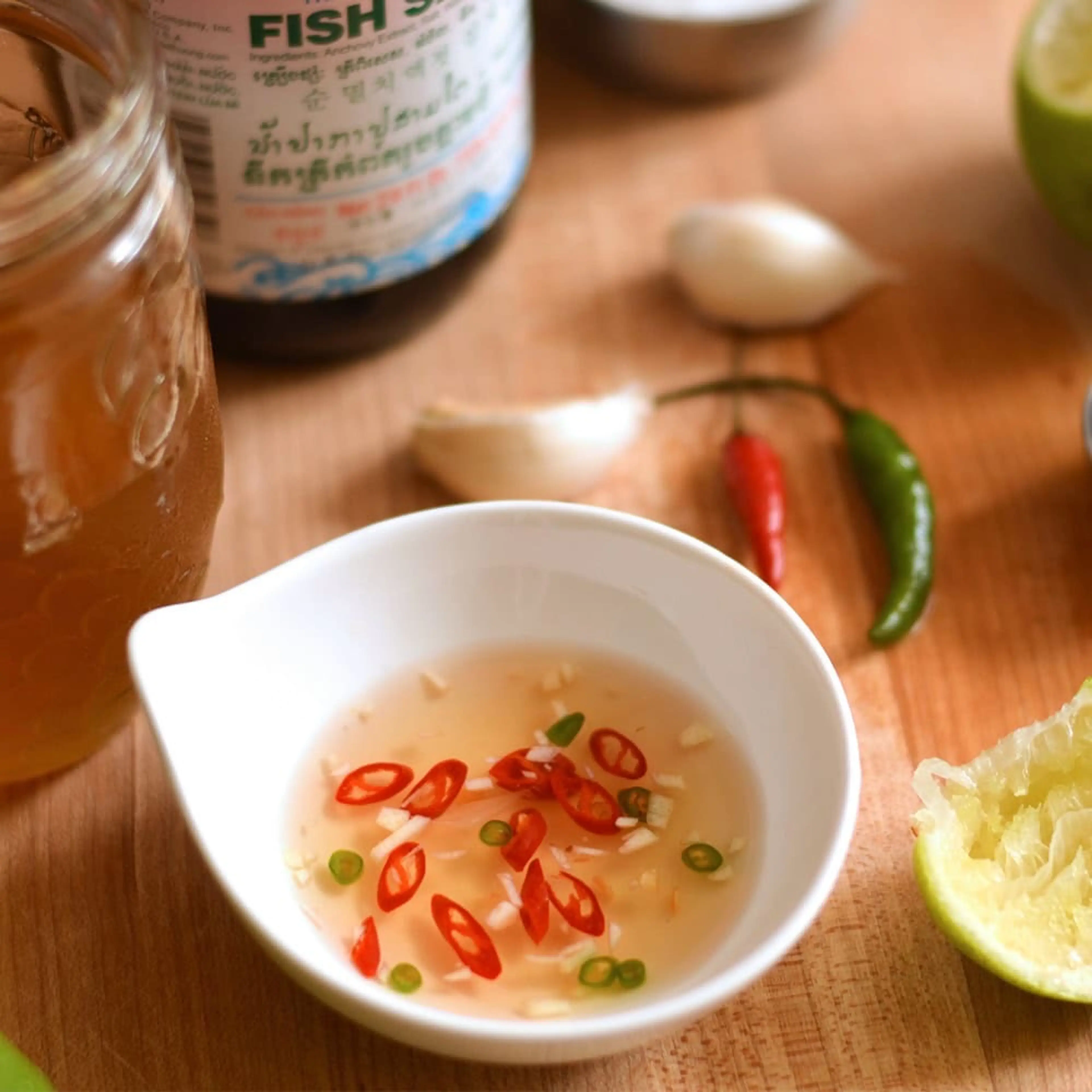 Nuoc Mam Vietnamese Dipping Fish Sauce Recipe (Nước Chấm/Nướ