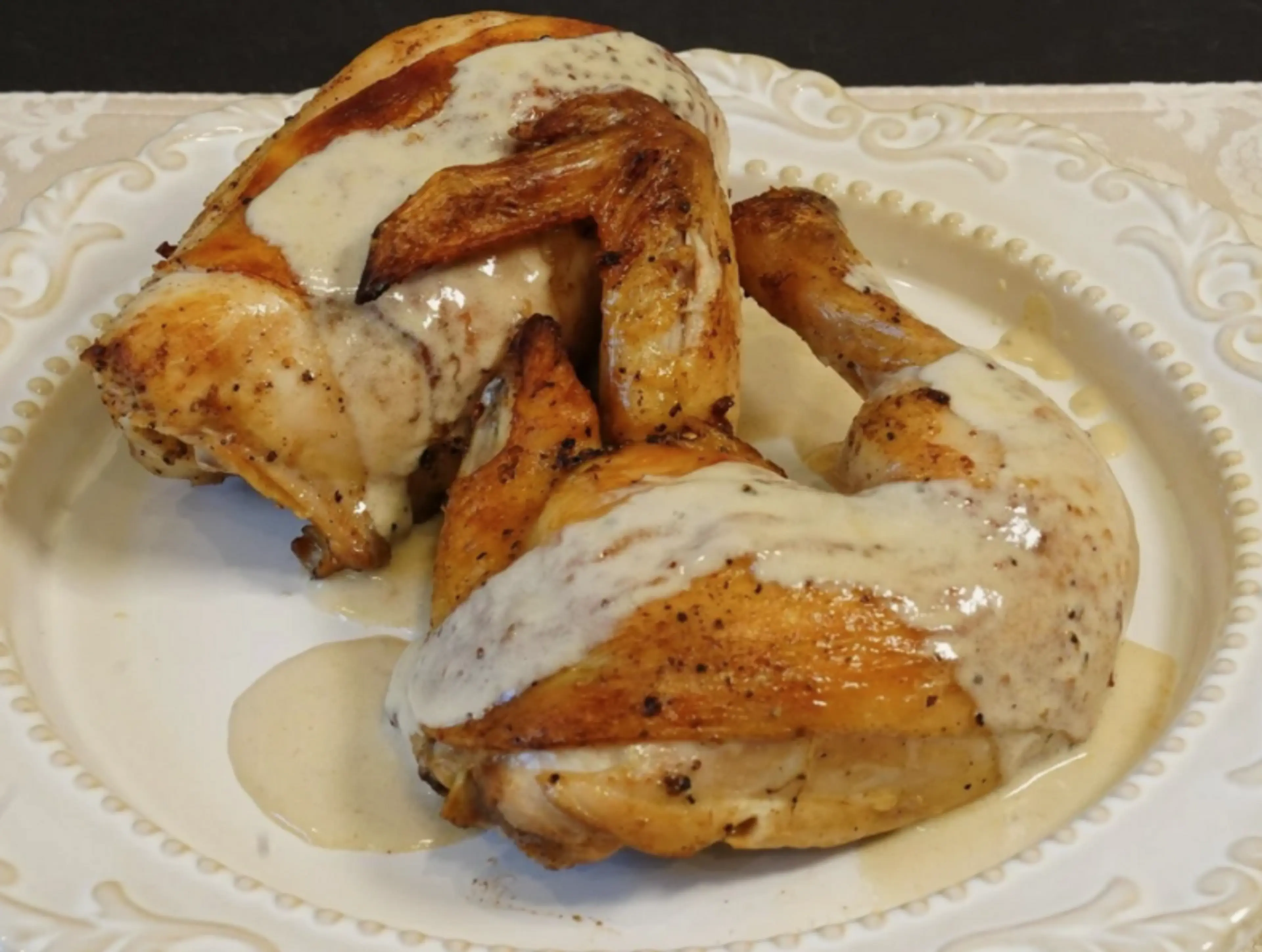 Chicken Sauté aux Ducs de Bourgogne