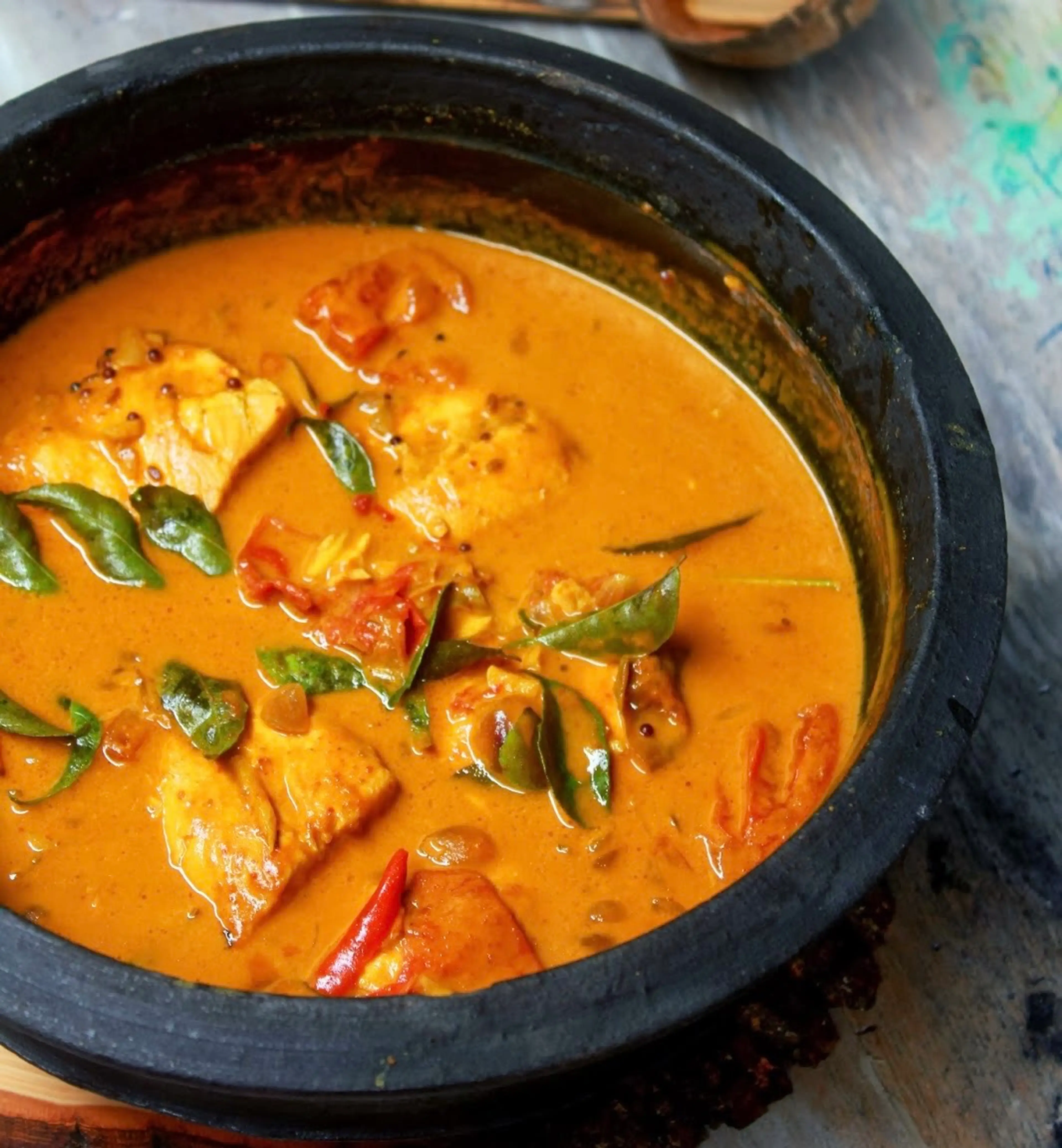 Fish Curry with Mustard