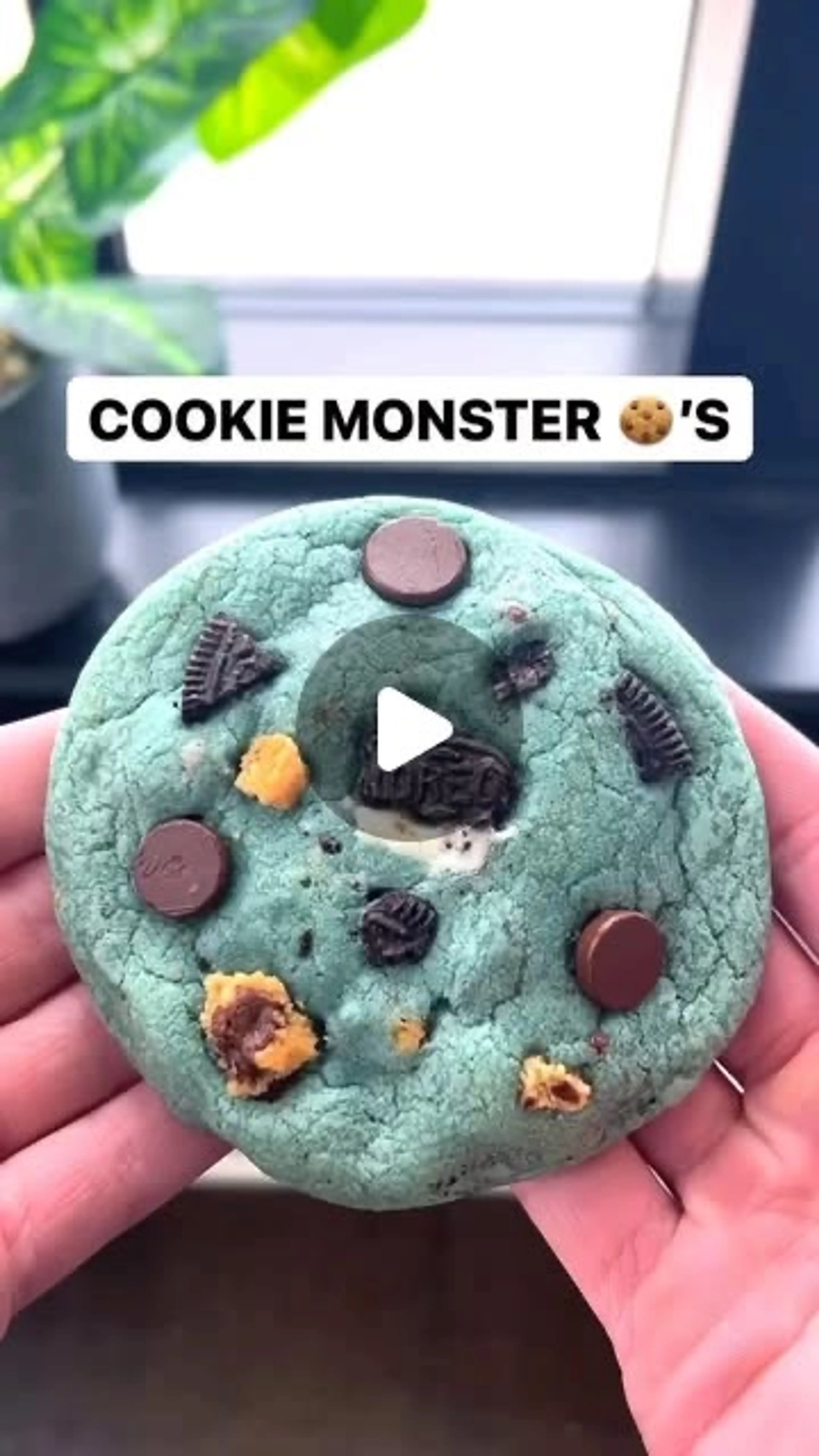 Cookie Monster Cookies