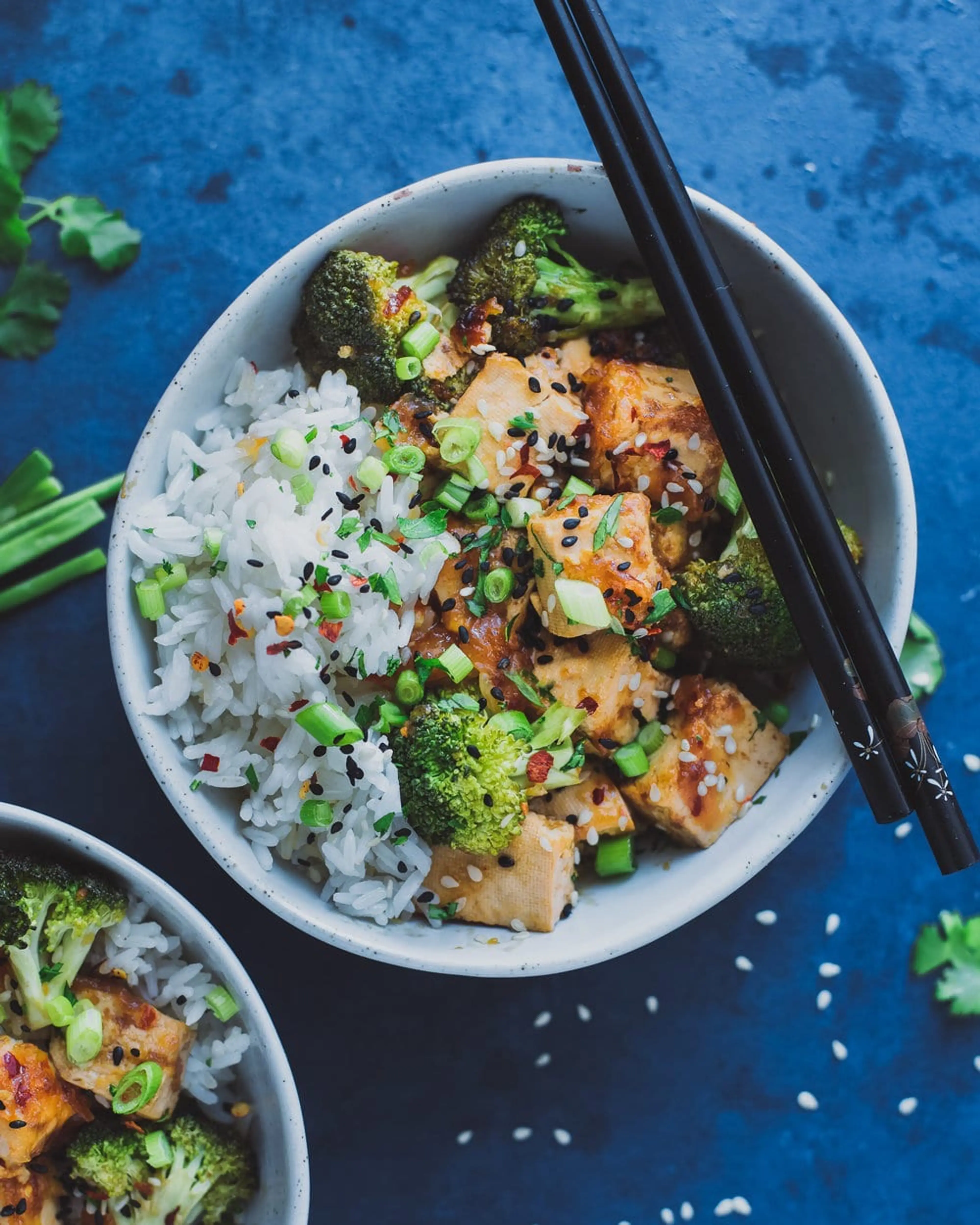 Chinese Takeout-Style Tofu and Broccoli (recipe from The Veg
