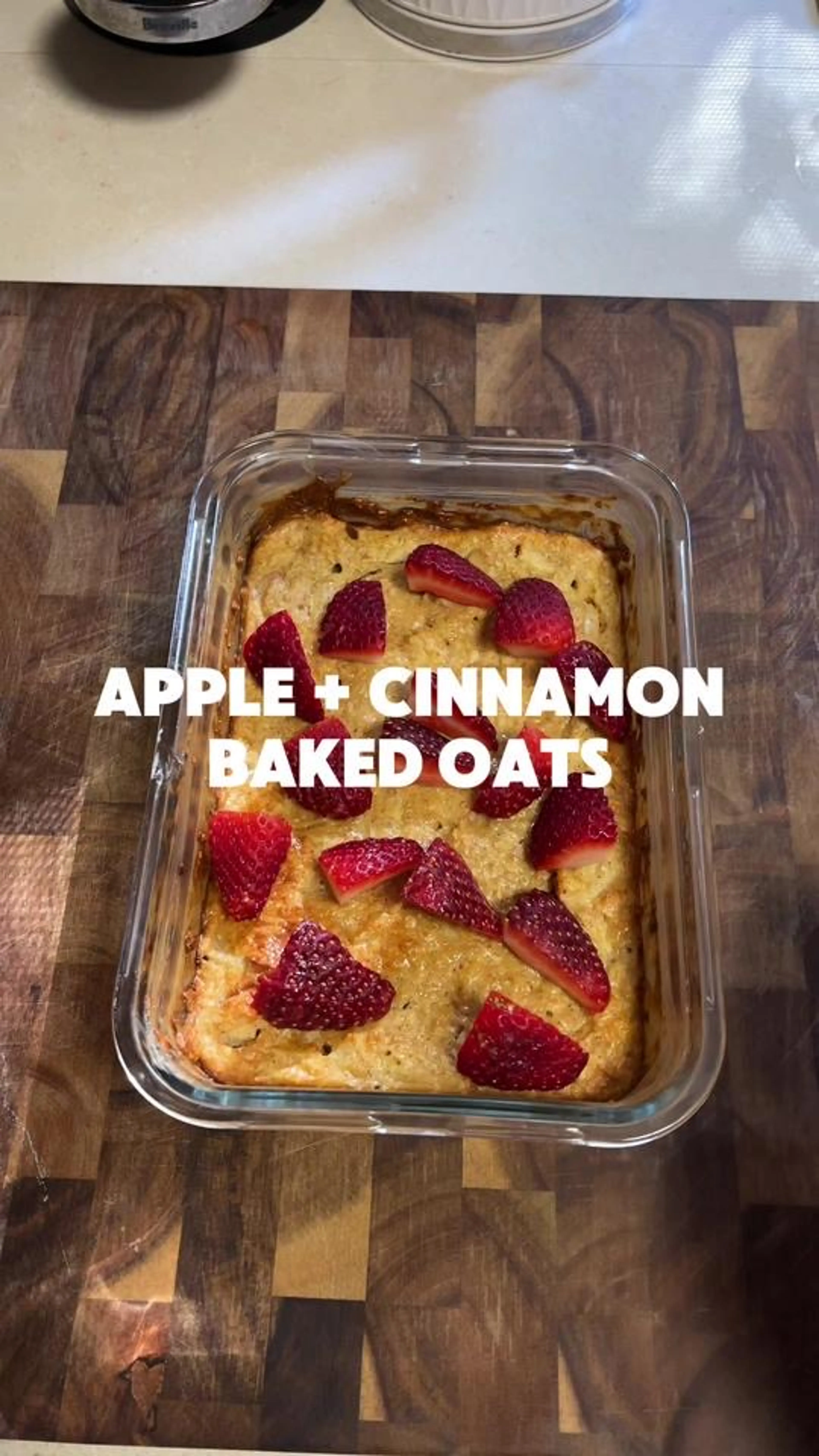 Apple & Cinnamon Baked Oats