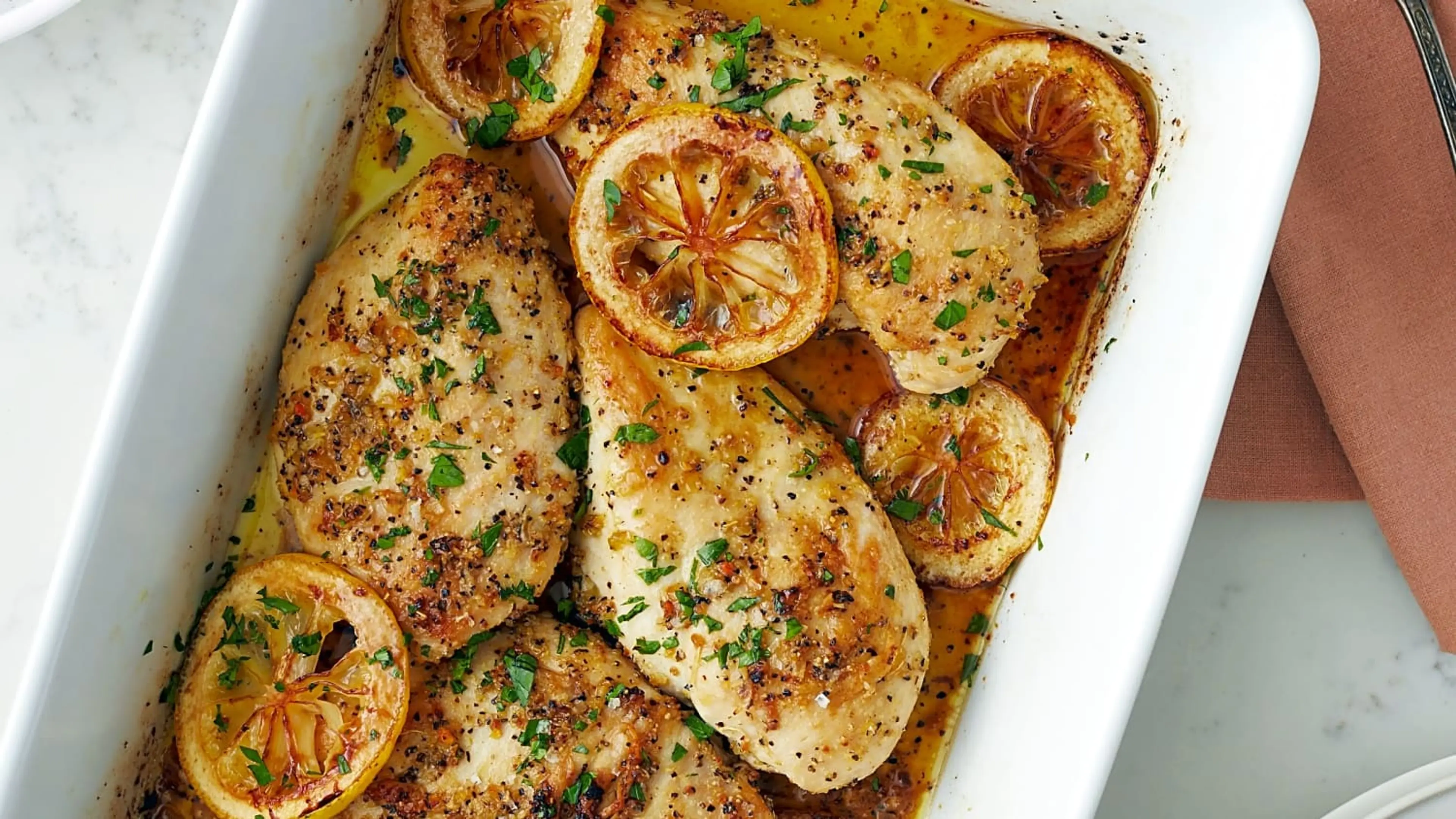 Baked Lemon Pepper Chicken