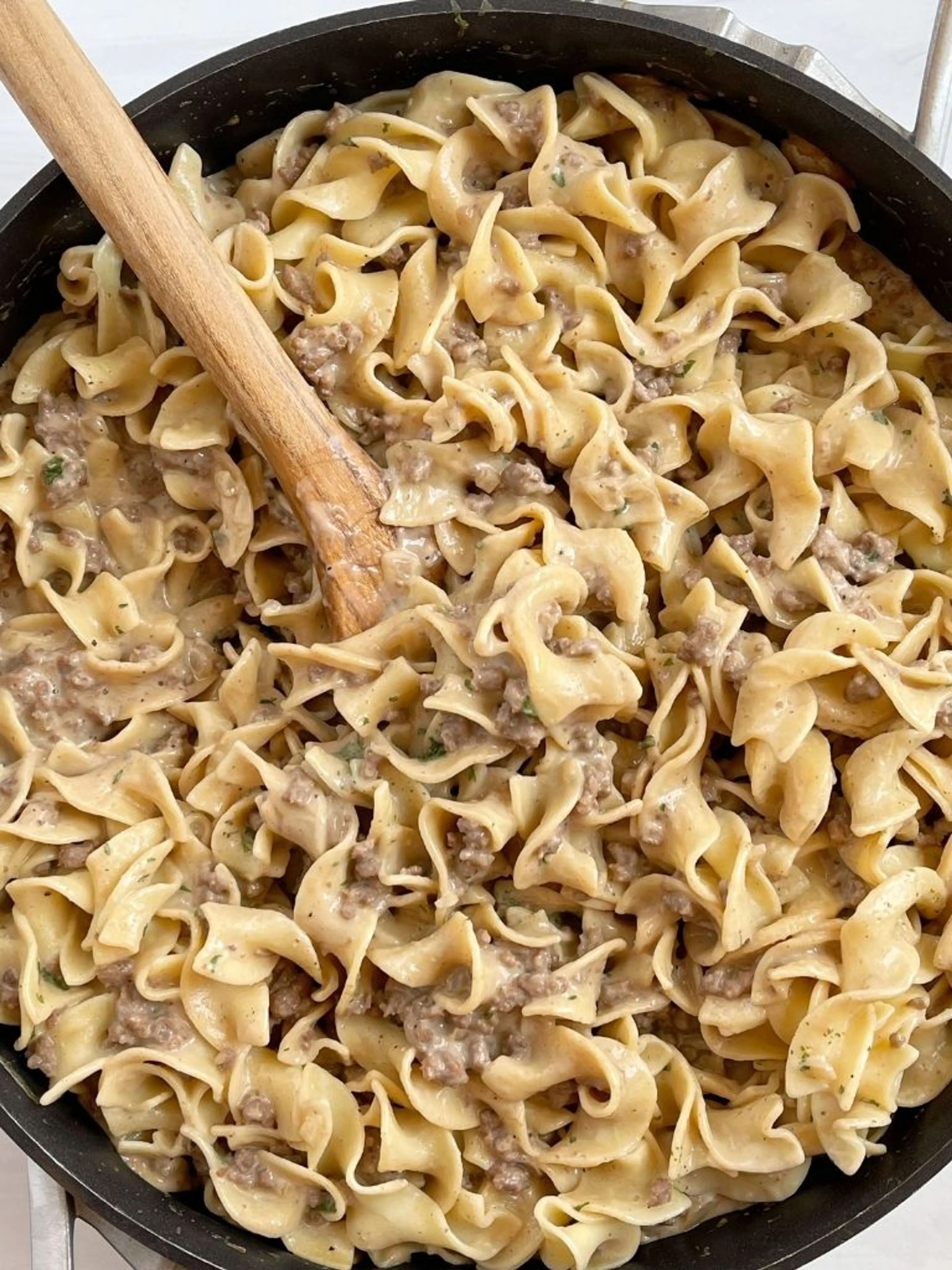 Ground Beef Stroganoff