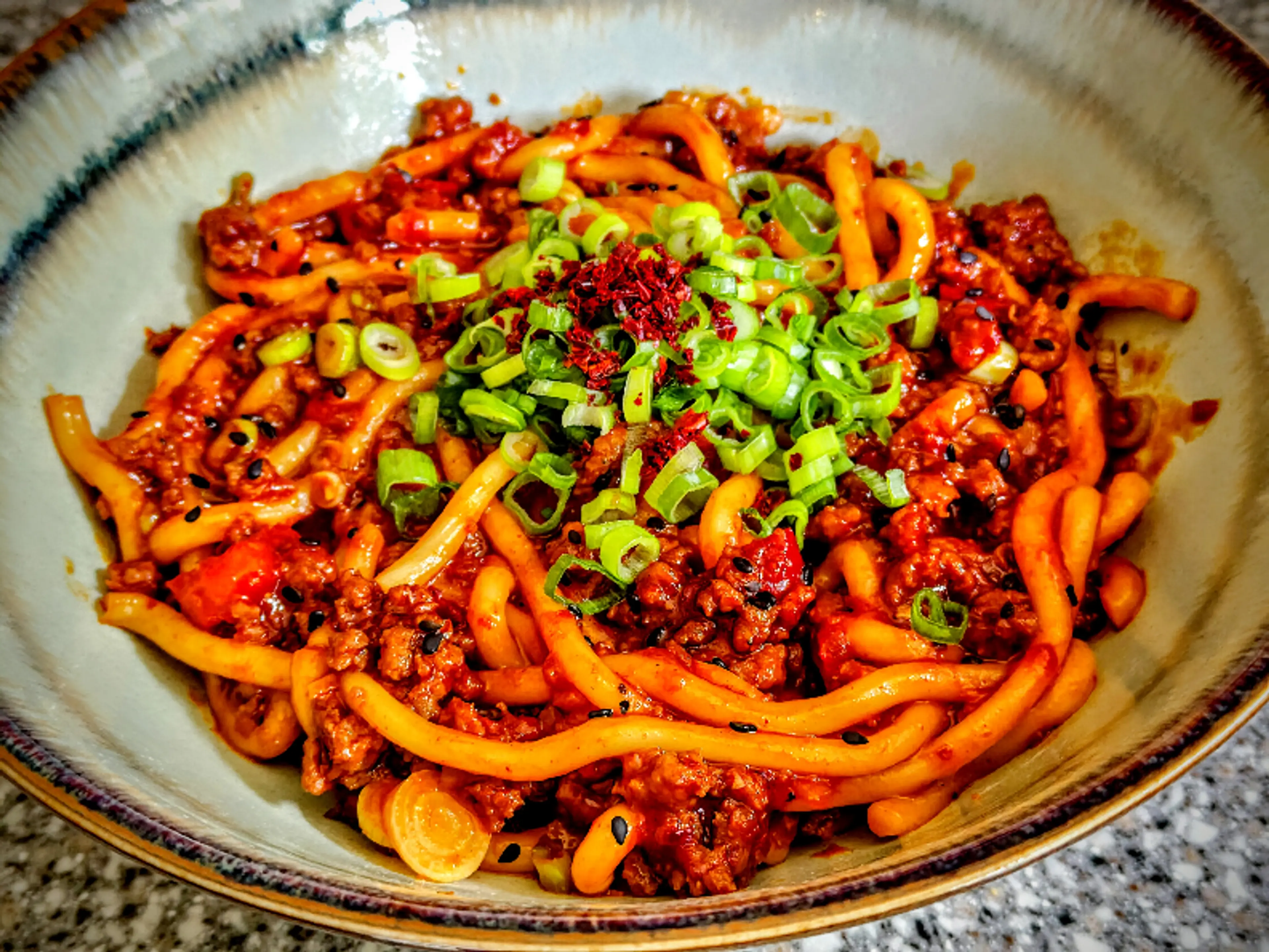 Korean Yaki Udon