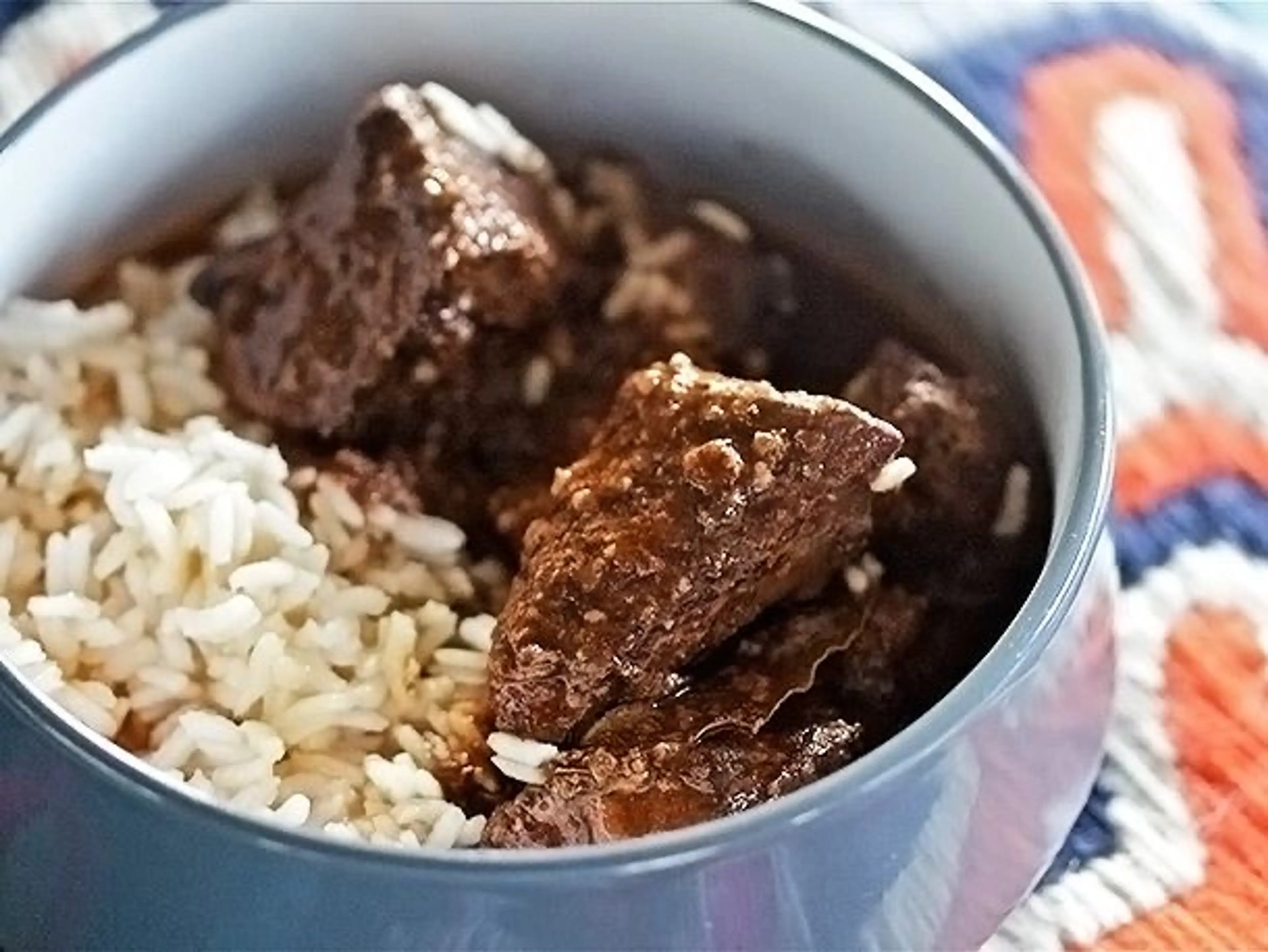 Greek Drunken Pork Stew in Red Wine Recipe