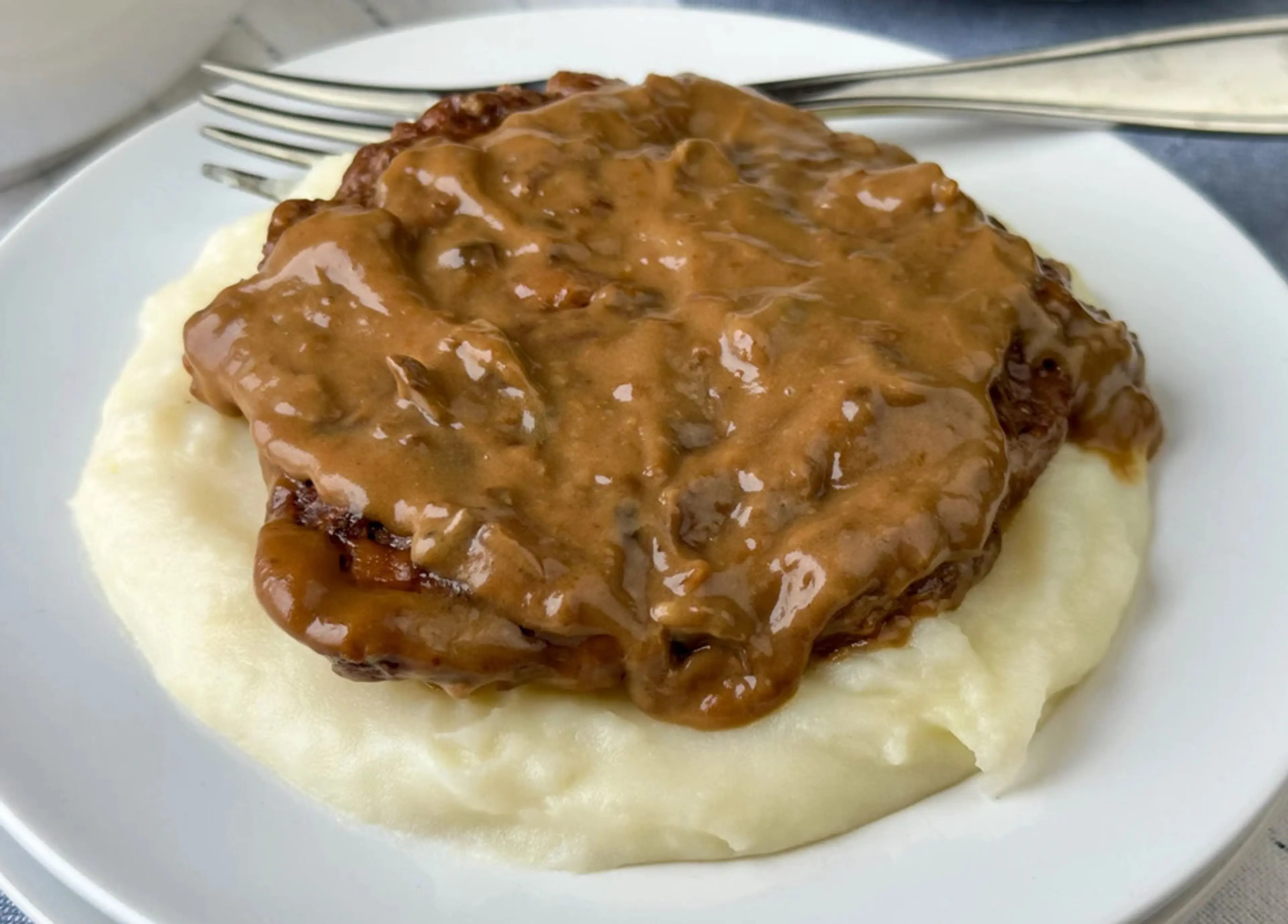 Cube Steak With Mushrooms