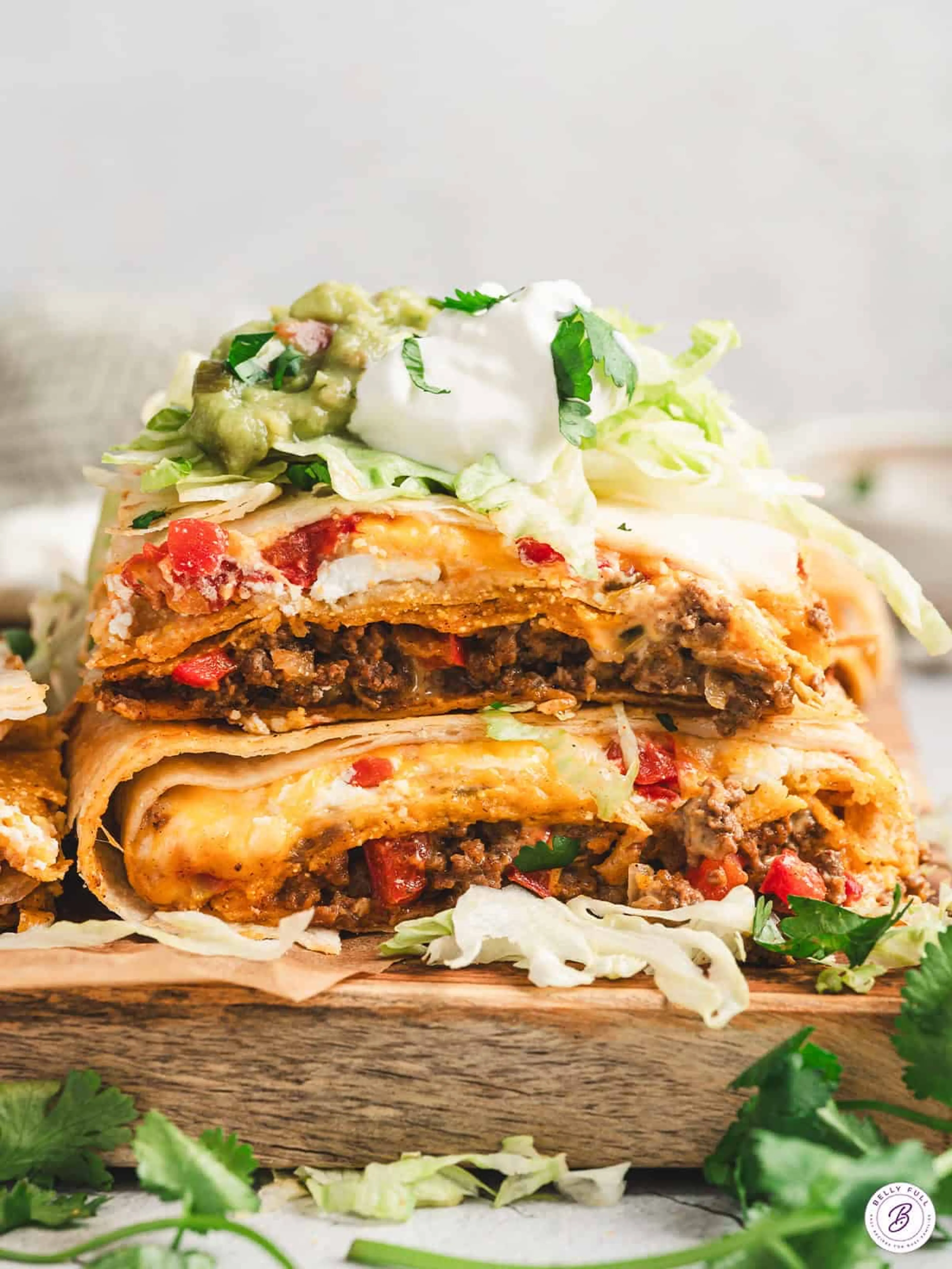 Crunchwrap Casserole