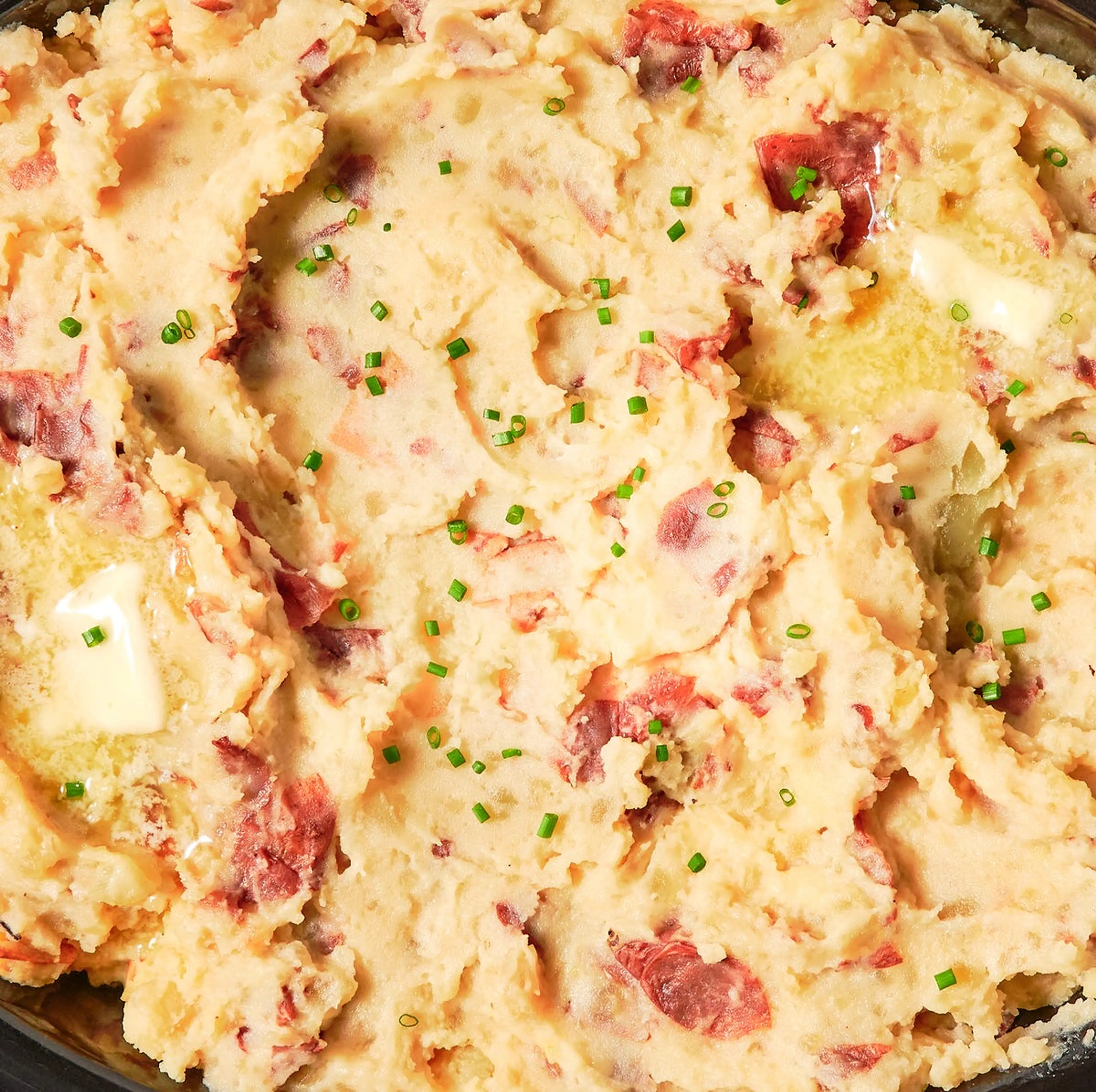 Crockpot Garlic Mashed Potatoes