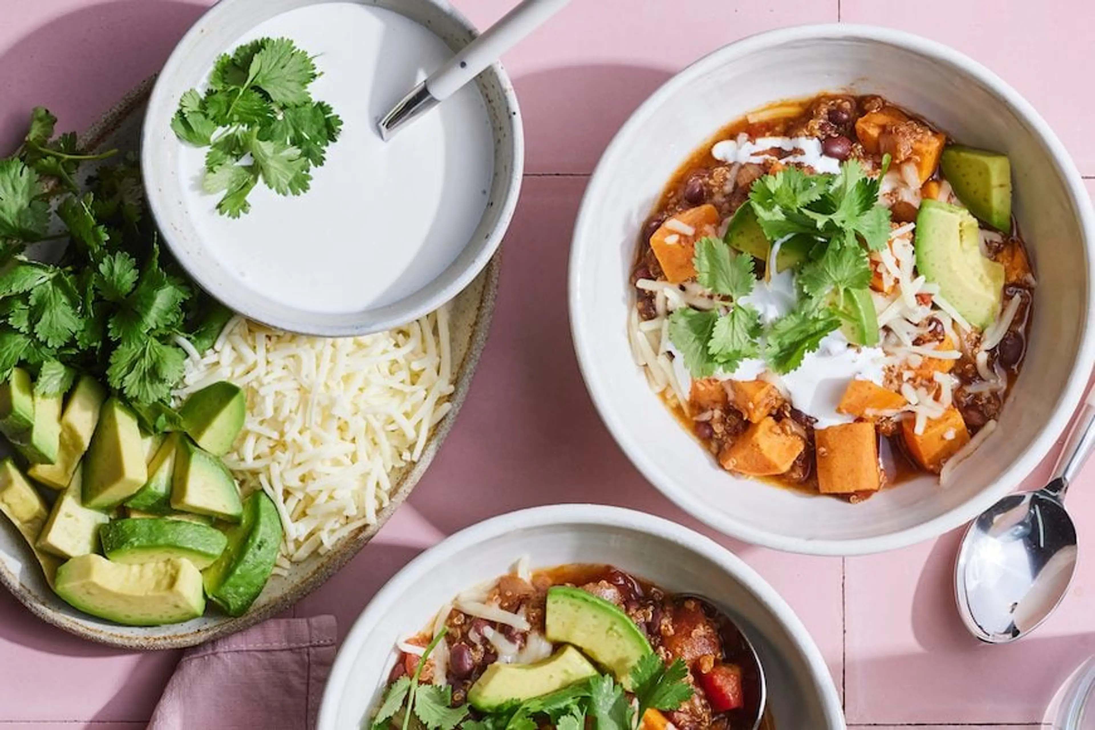 Black Bean Sweet Potato Chili