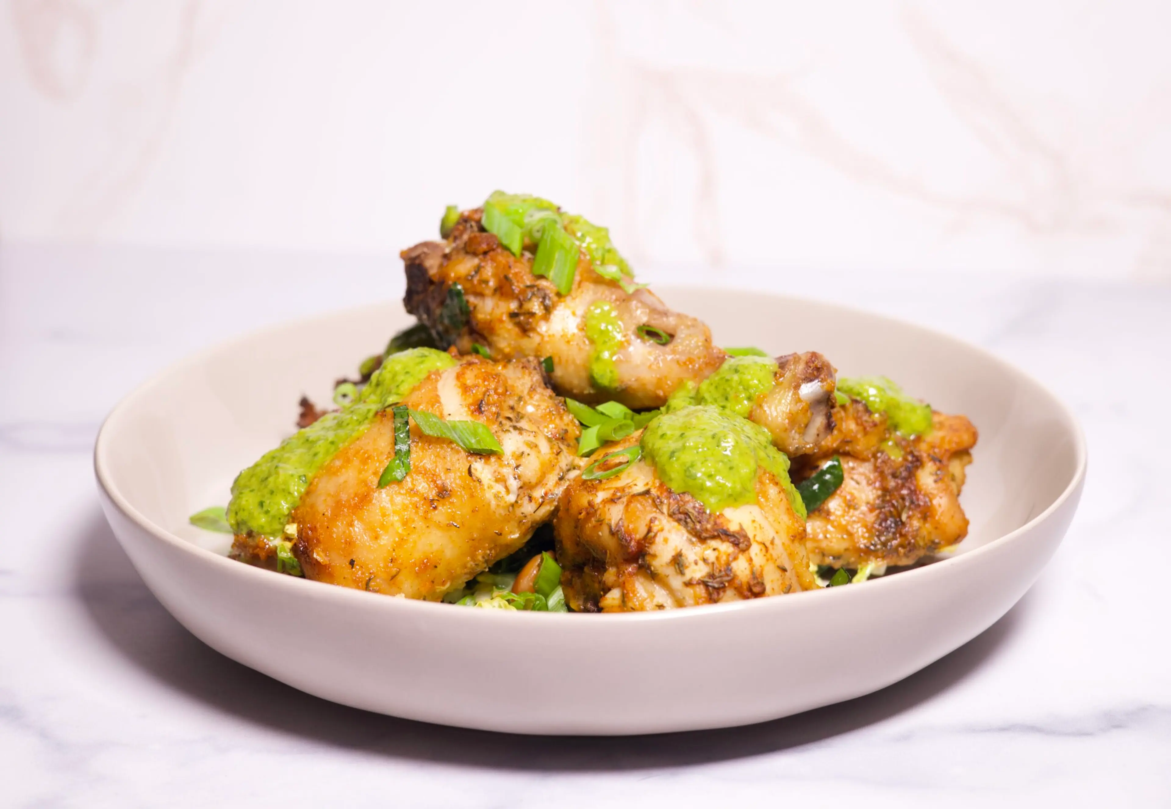 Crispy Baked Chicken and Chimichurri