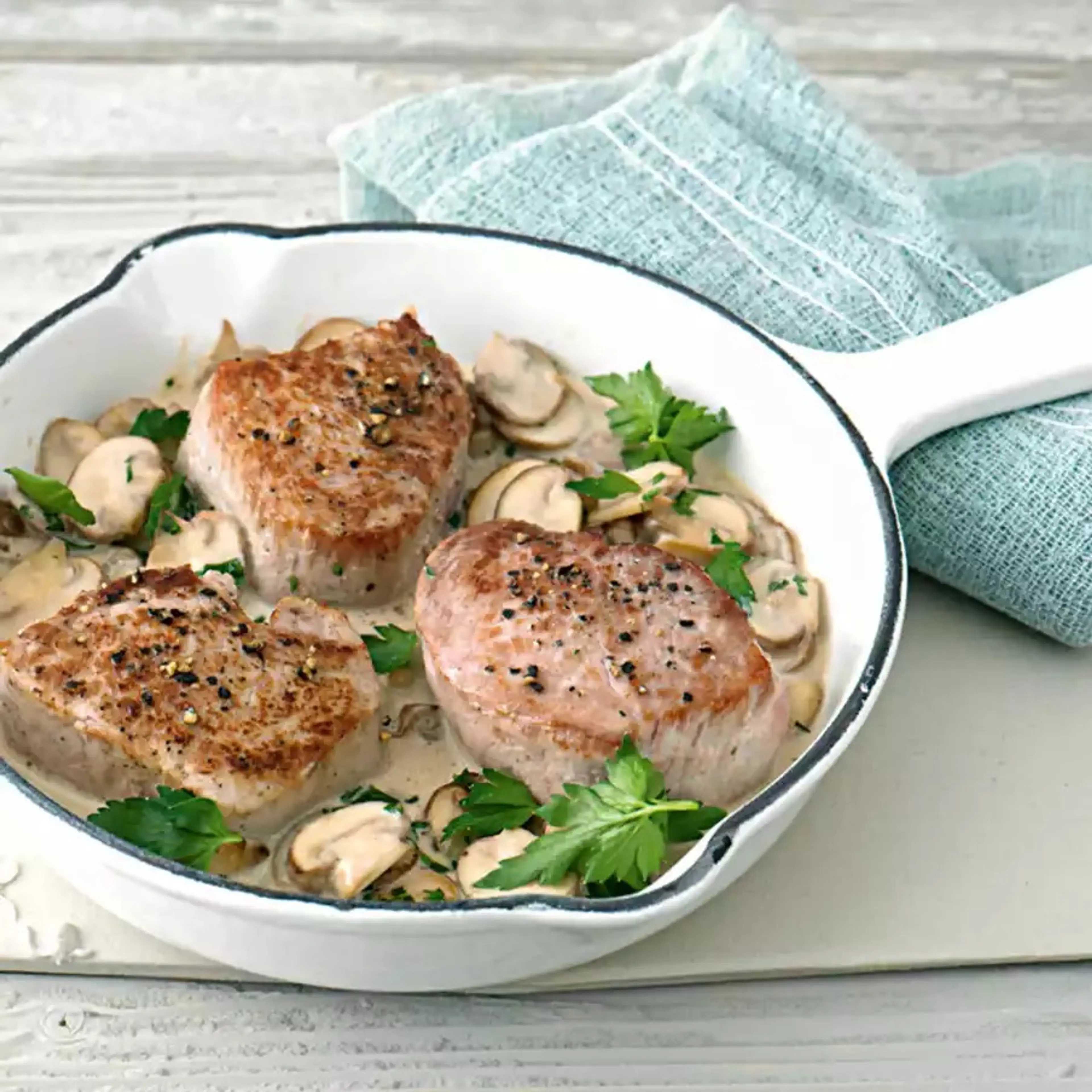 Pork Medallion & Mushroom Sauce