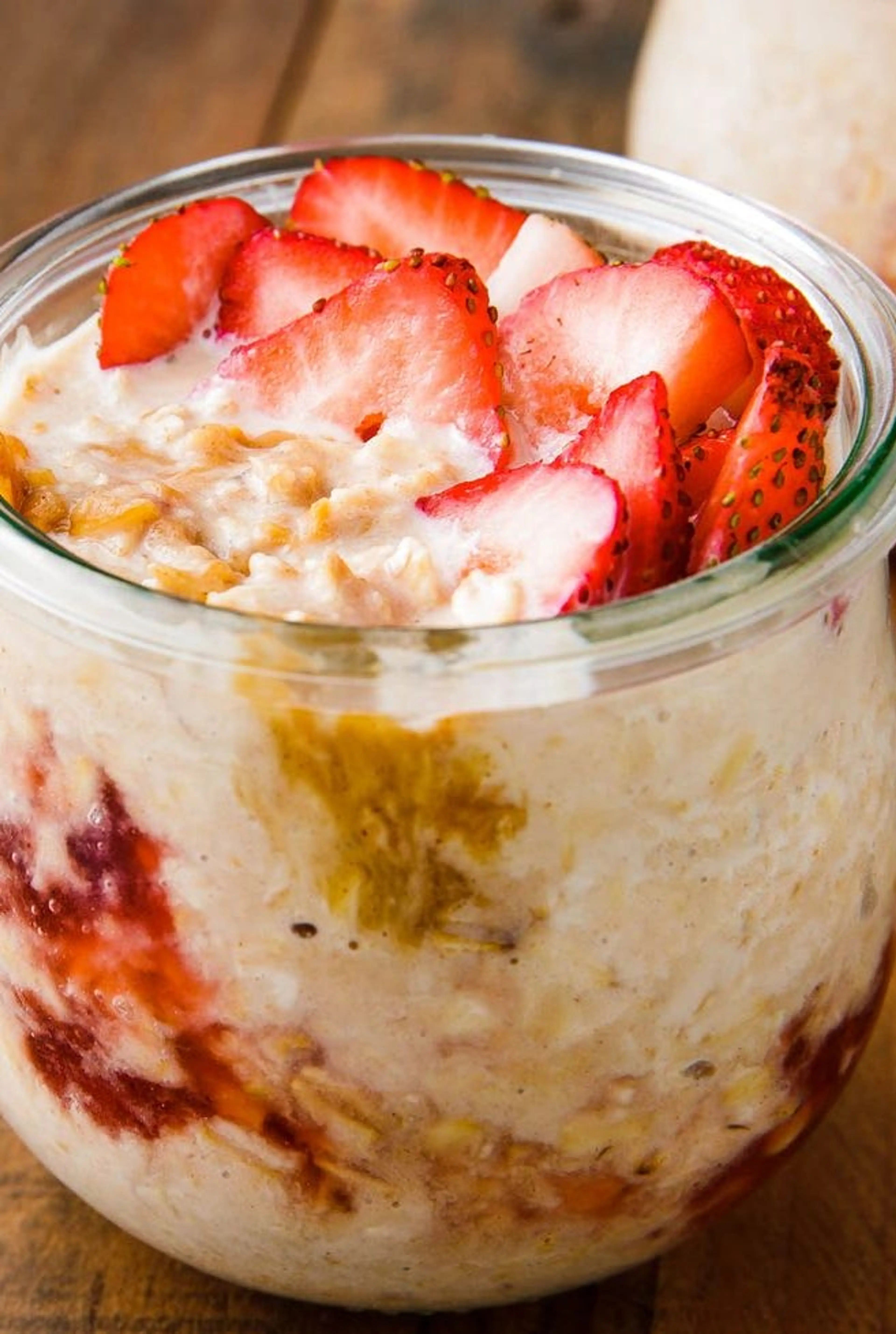 PB&J Overnight Oats