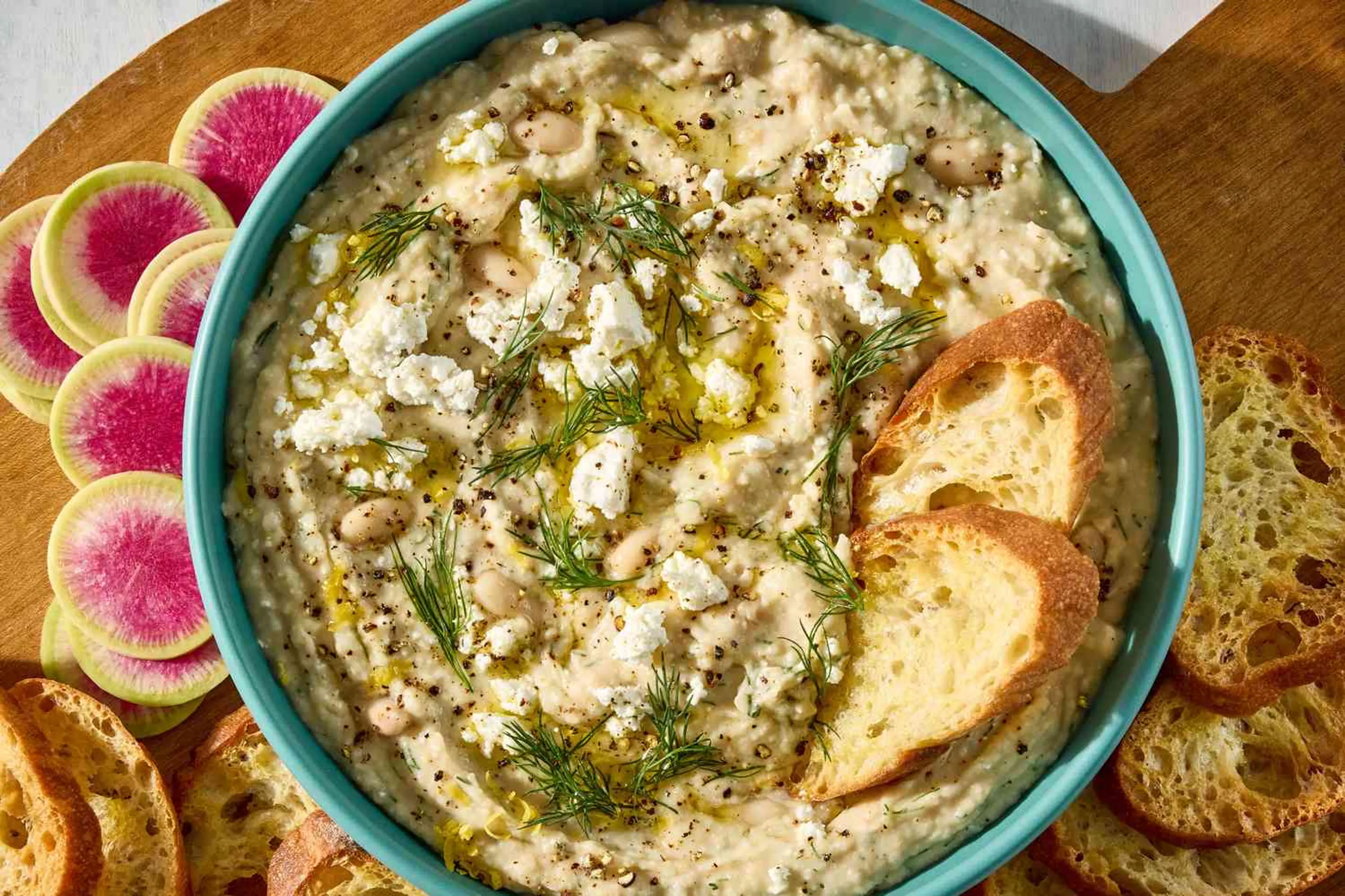 Lemony White Bean Dip