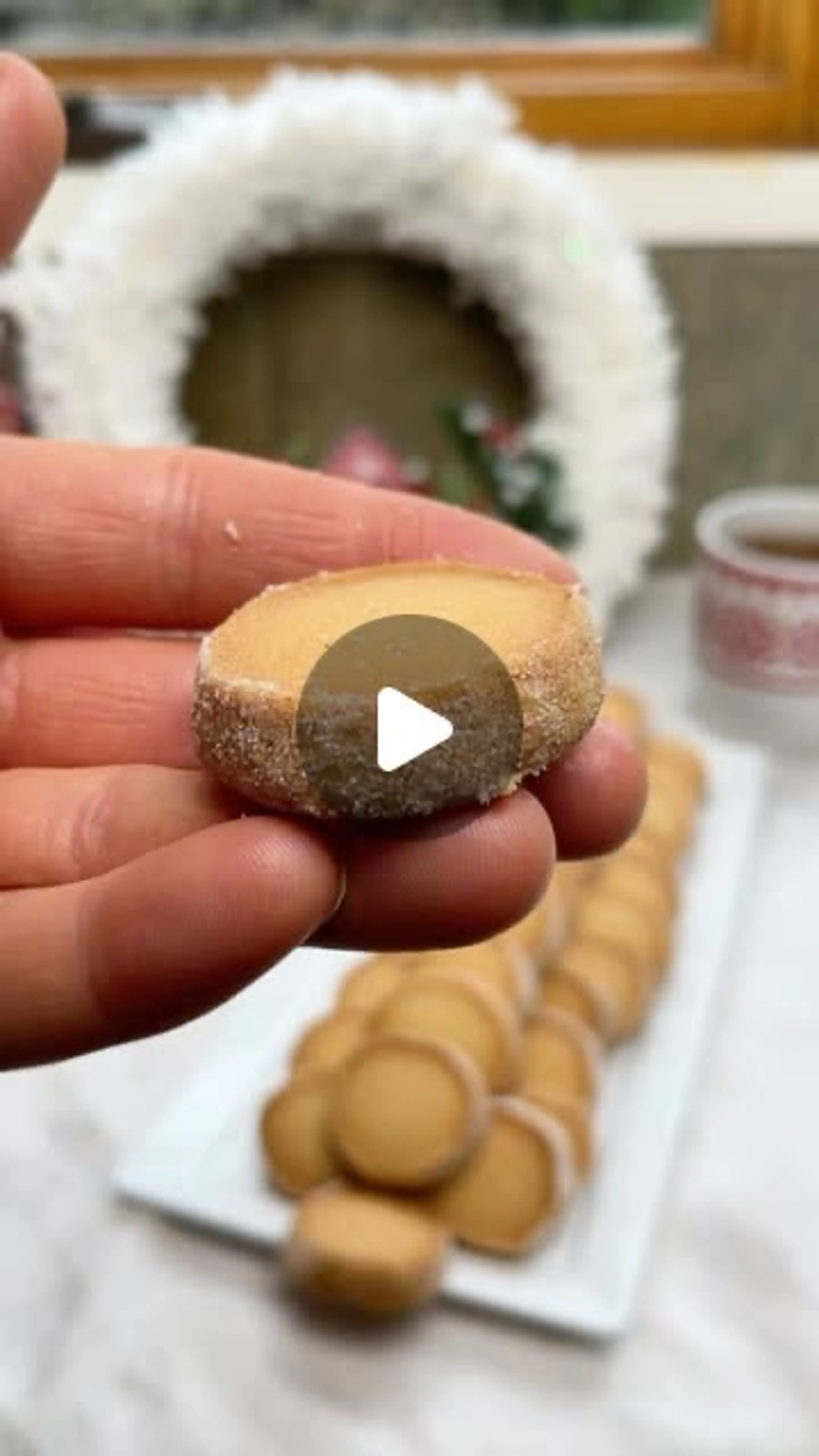 Sparkling Shortbread Cookies (sablés Diamants