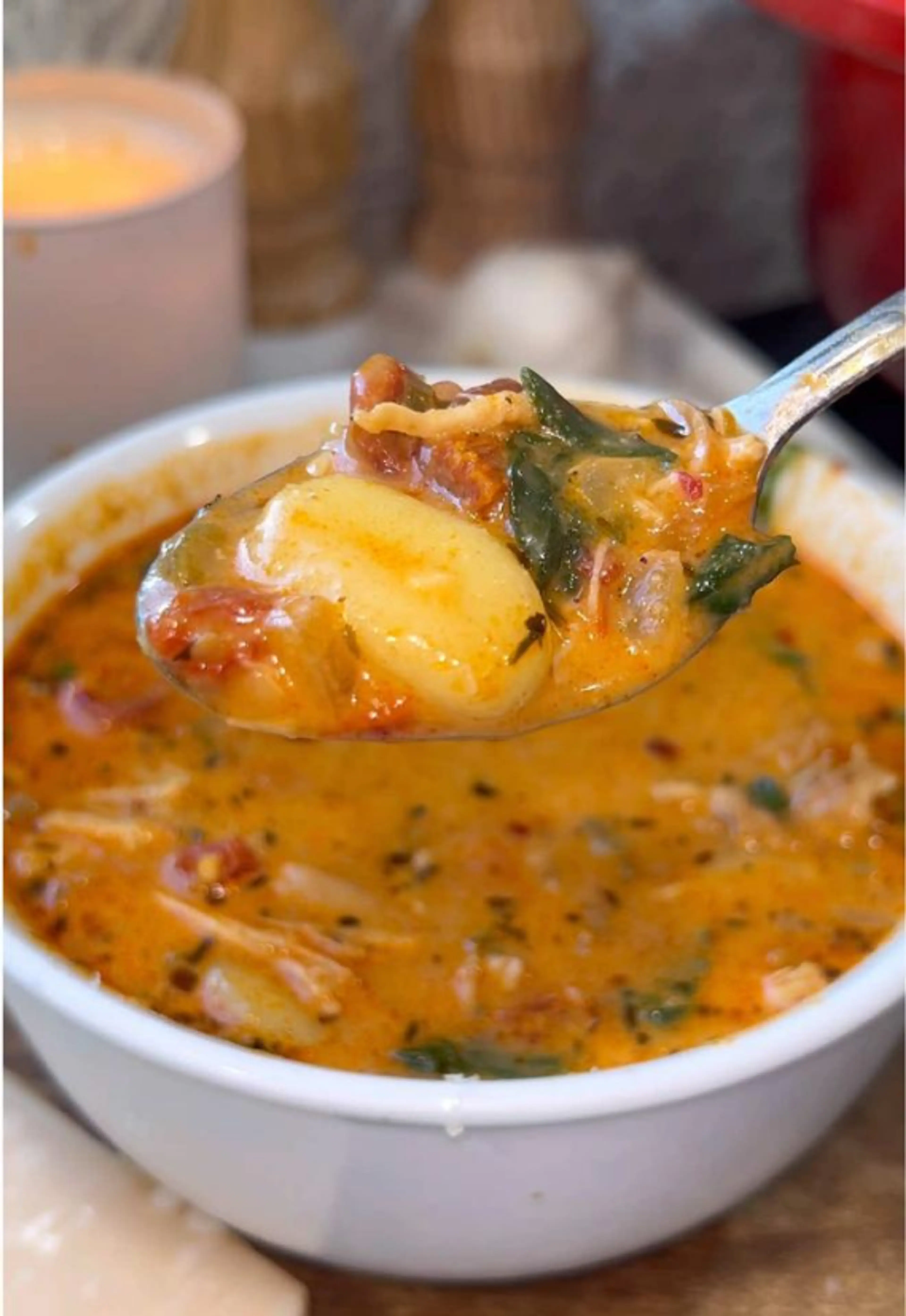 Marry Me Chicken Gnocchi Soup