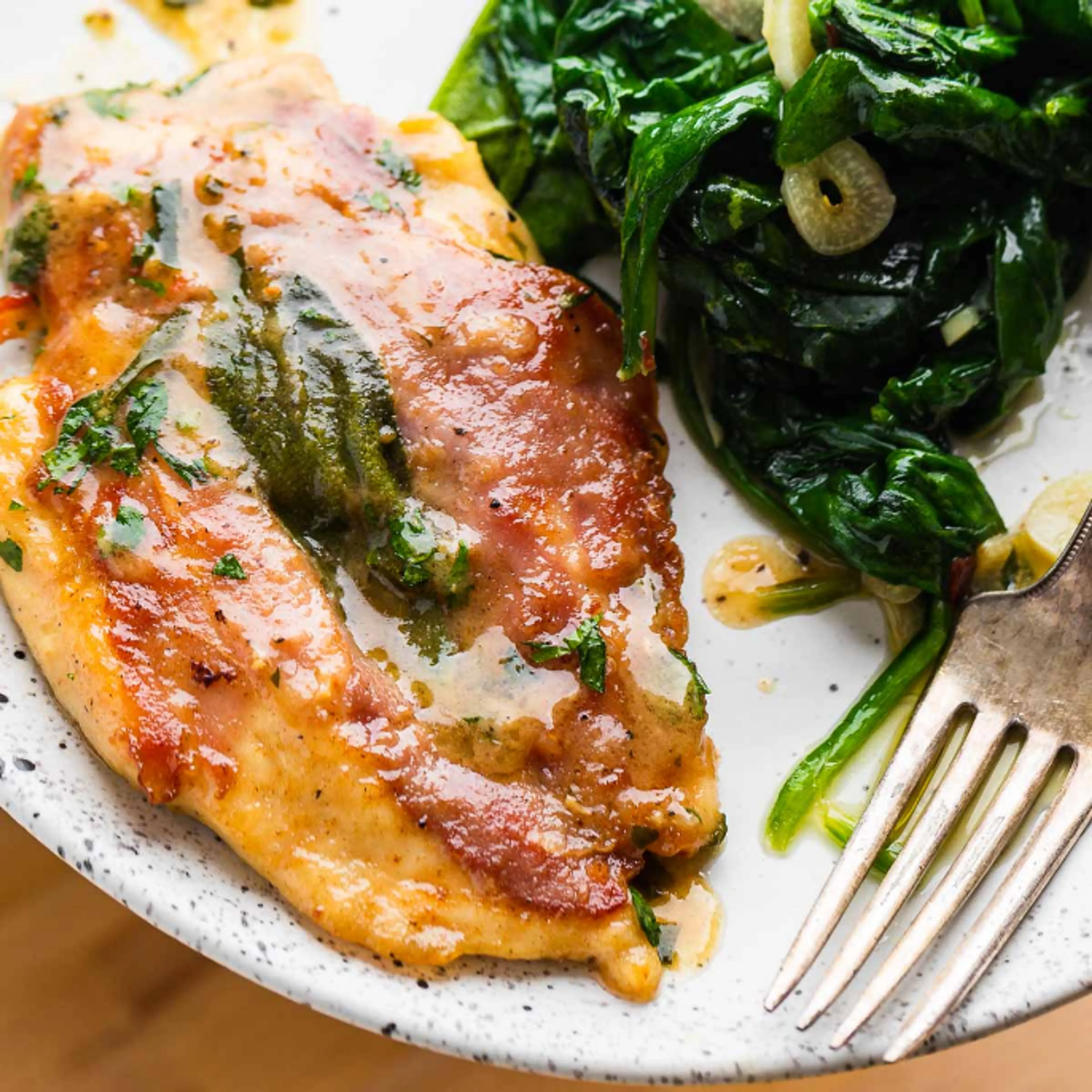 Chicken Saltimbocca