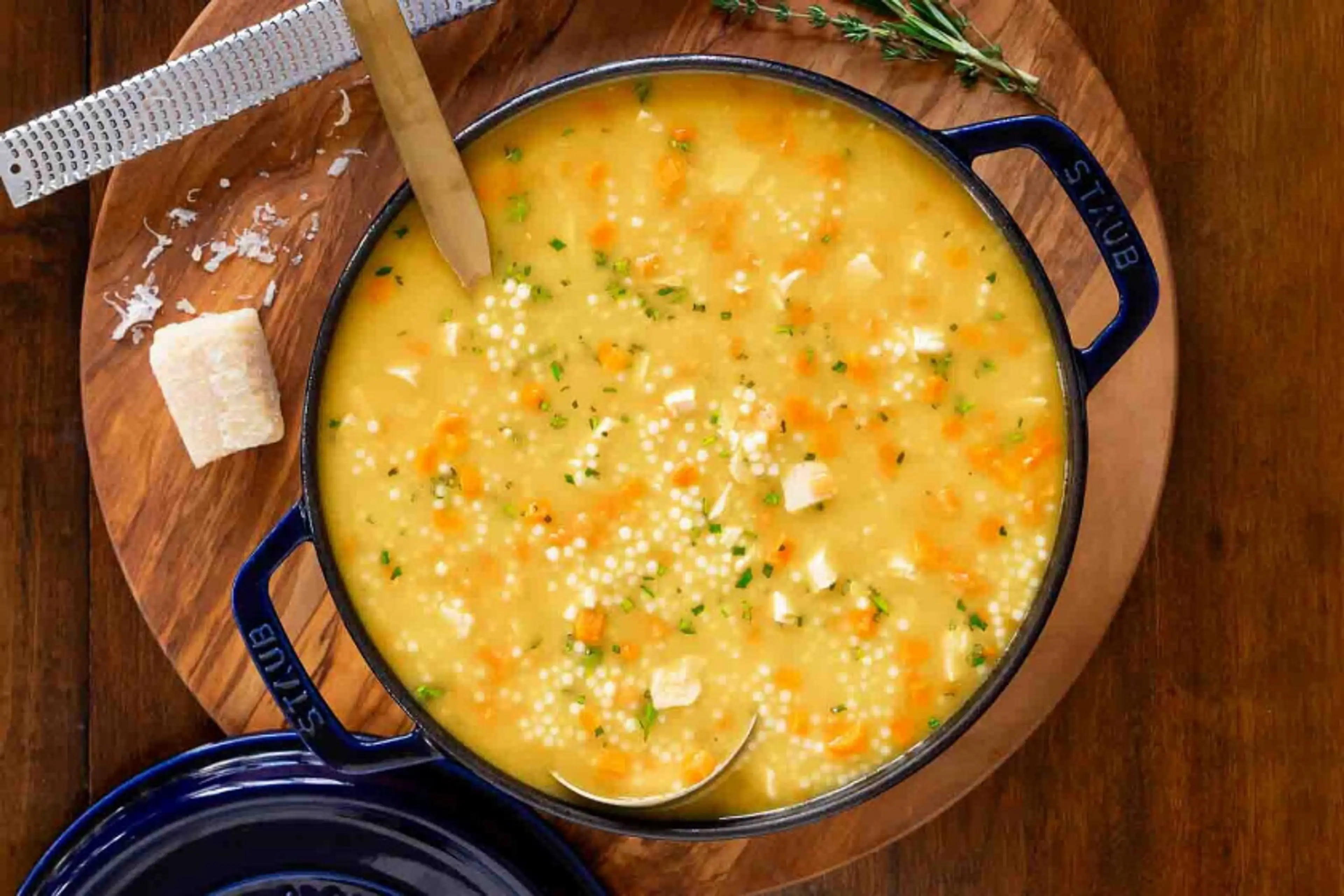 Italian Chicken Pastina Soup (aka Italian Nonna's Penicillin