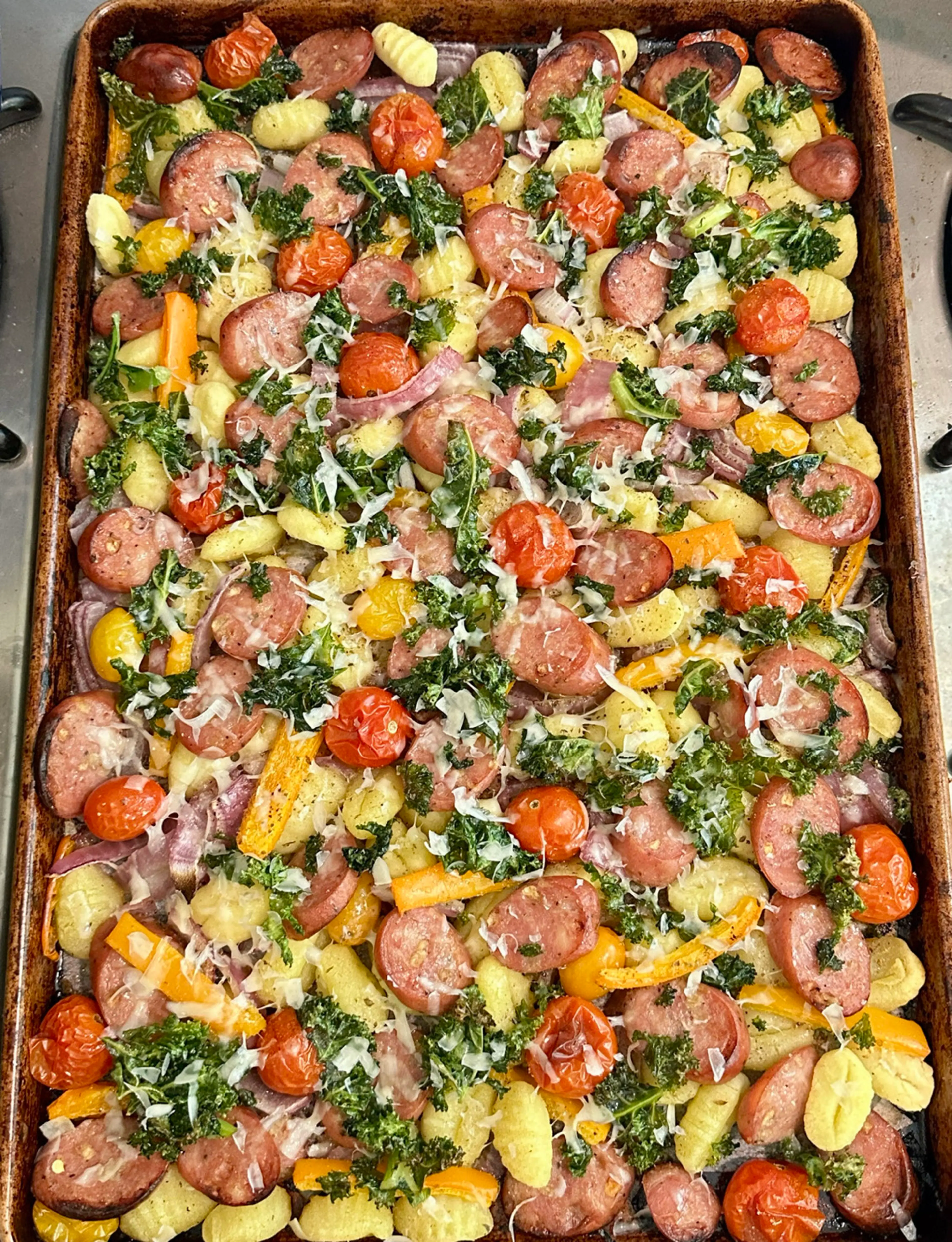 Summer Sausage Sheet Pan